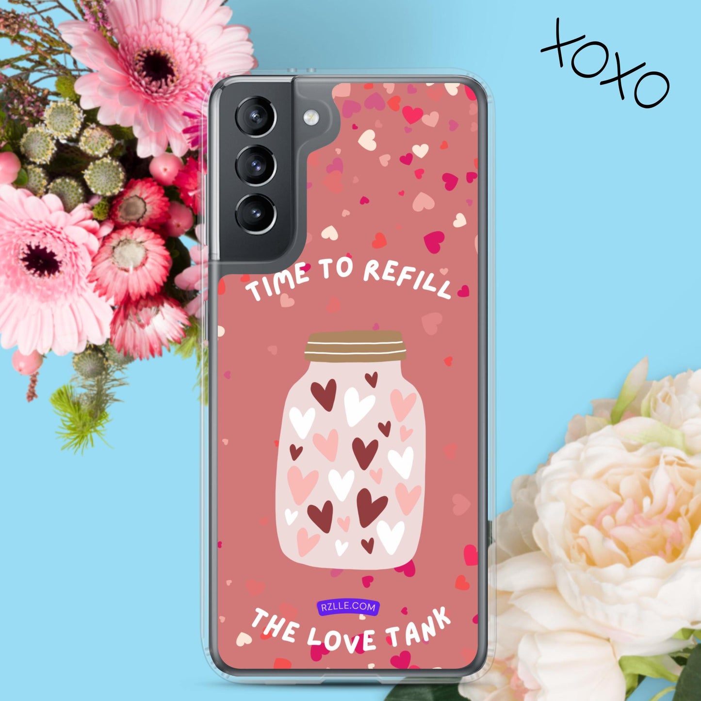 Jar Of Hearts Samsung® Galaxy Clear Phone Case