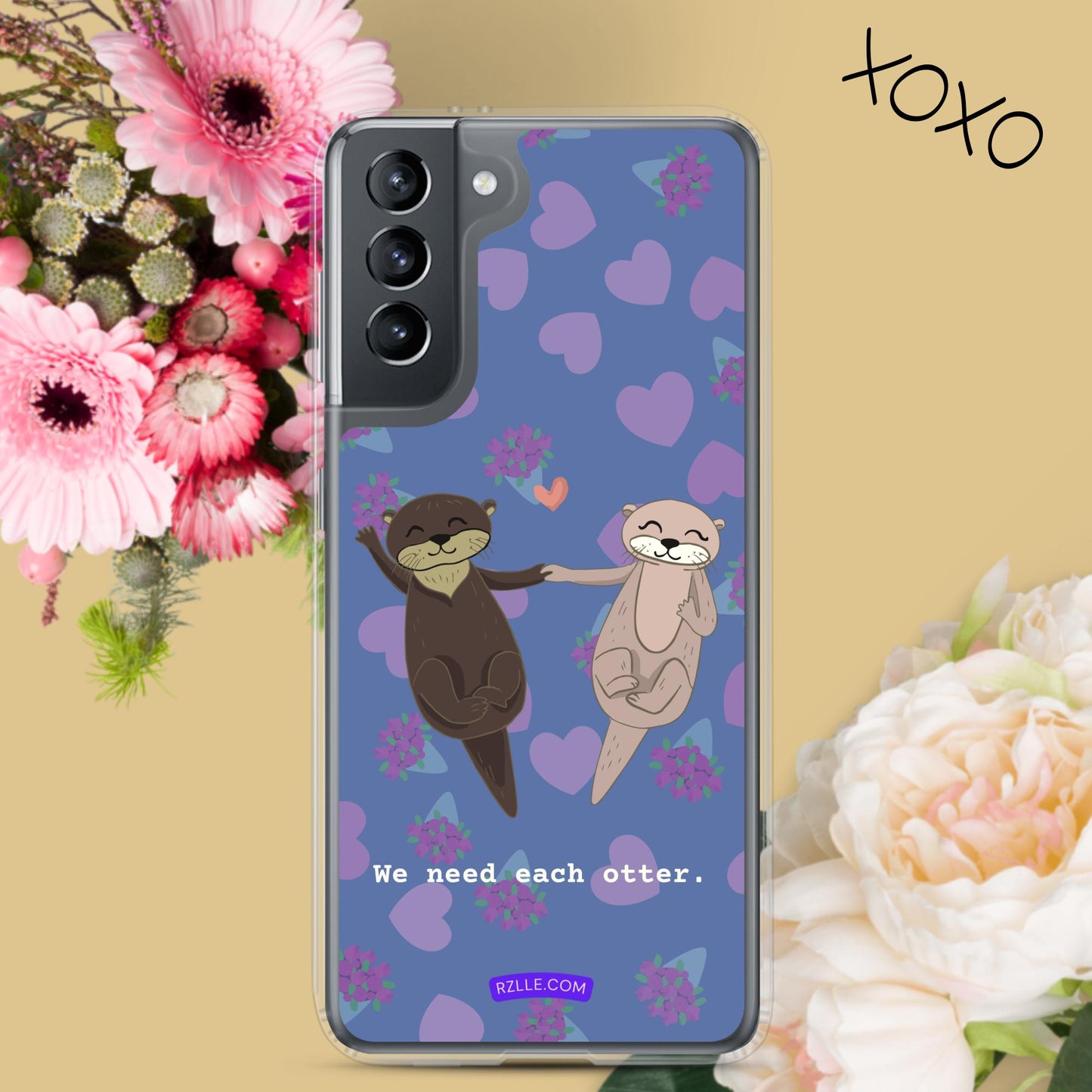 Cute Otter Samsung® Galaxy Clear Phone Case