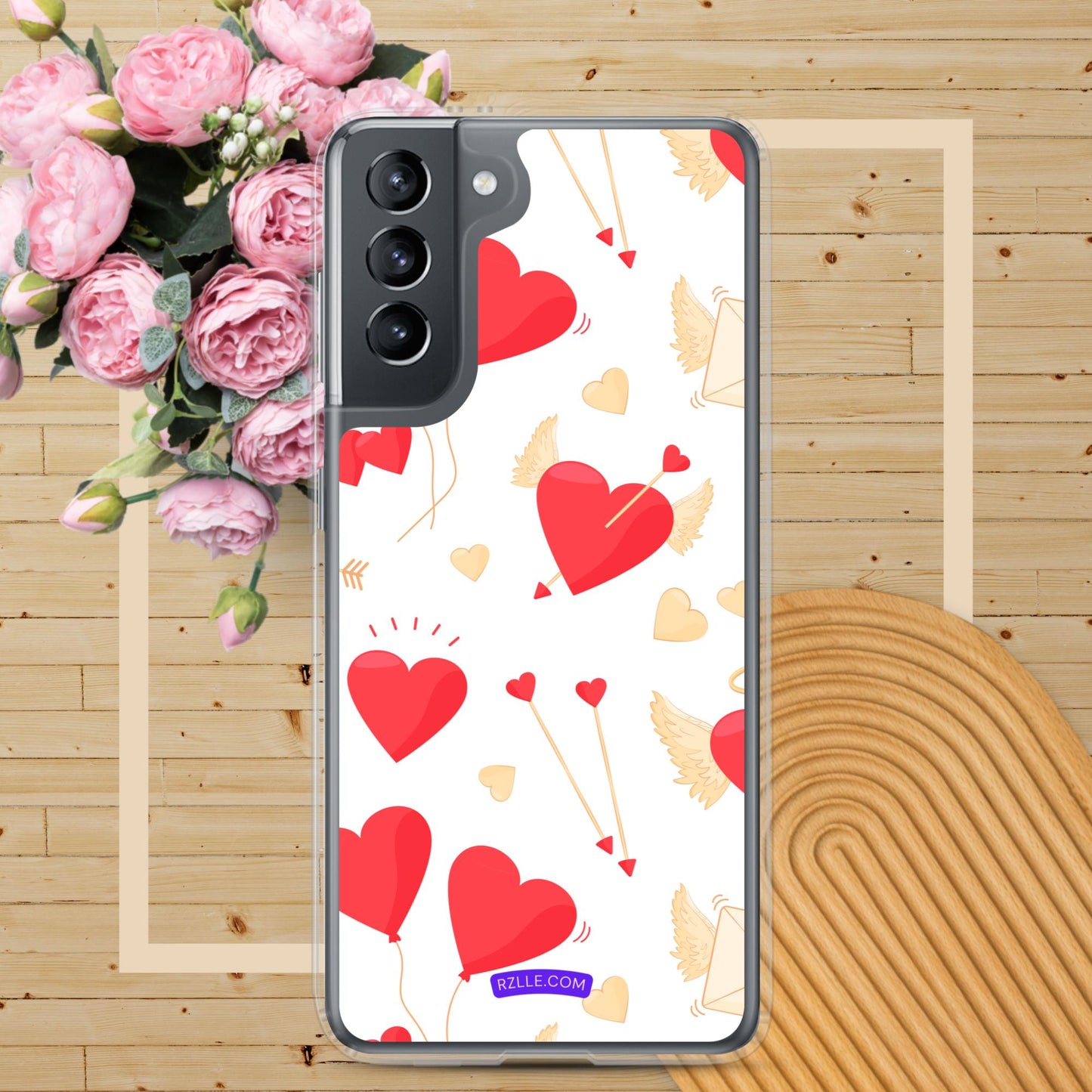 Hearts & Arrows Samsung® Galaxy Clear Phone Case