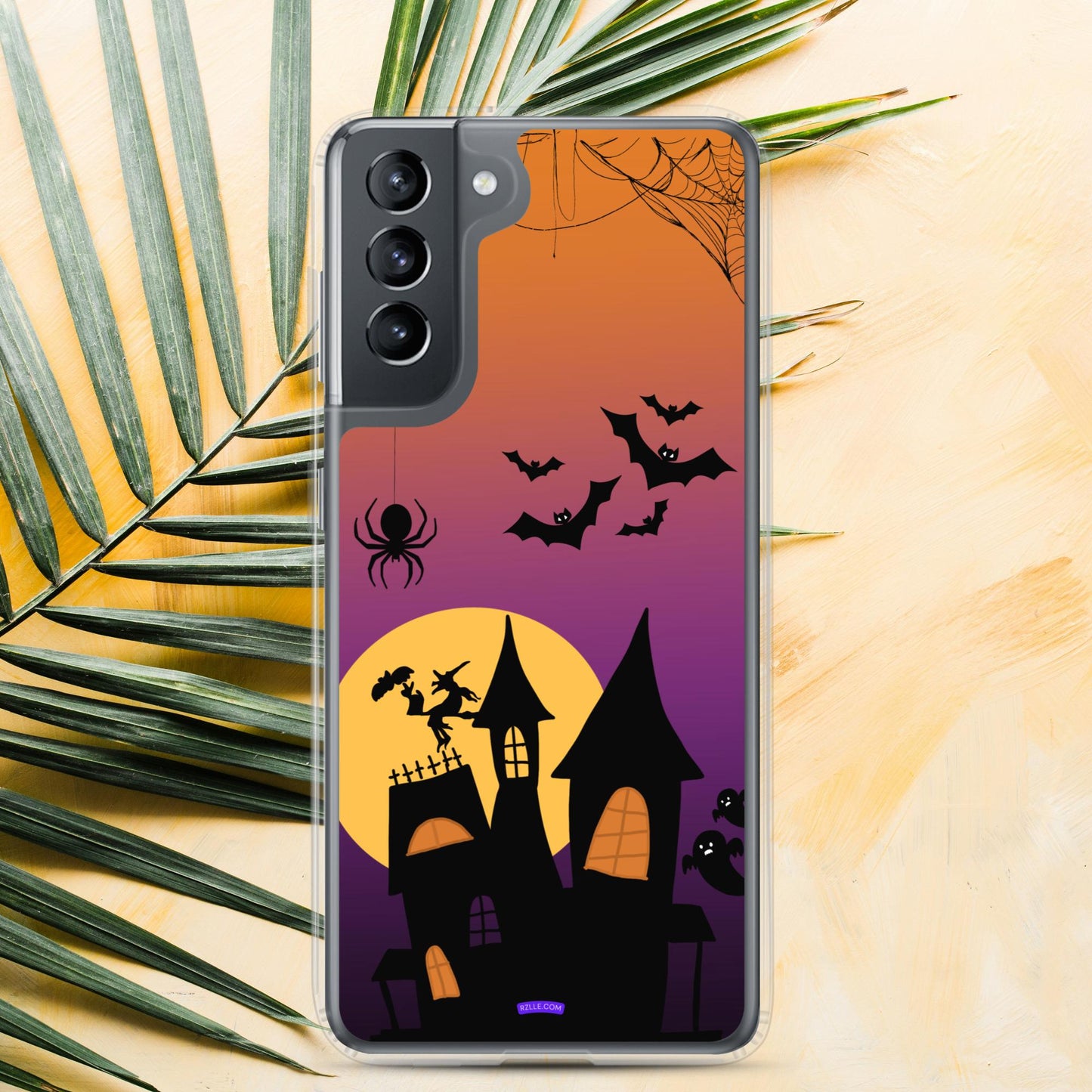 Scary Haunted House Halloween Clear Case for Samsung®