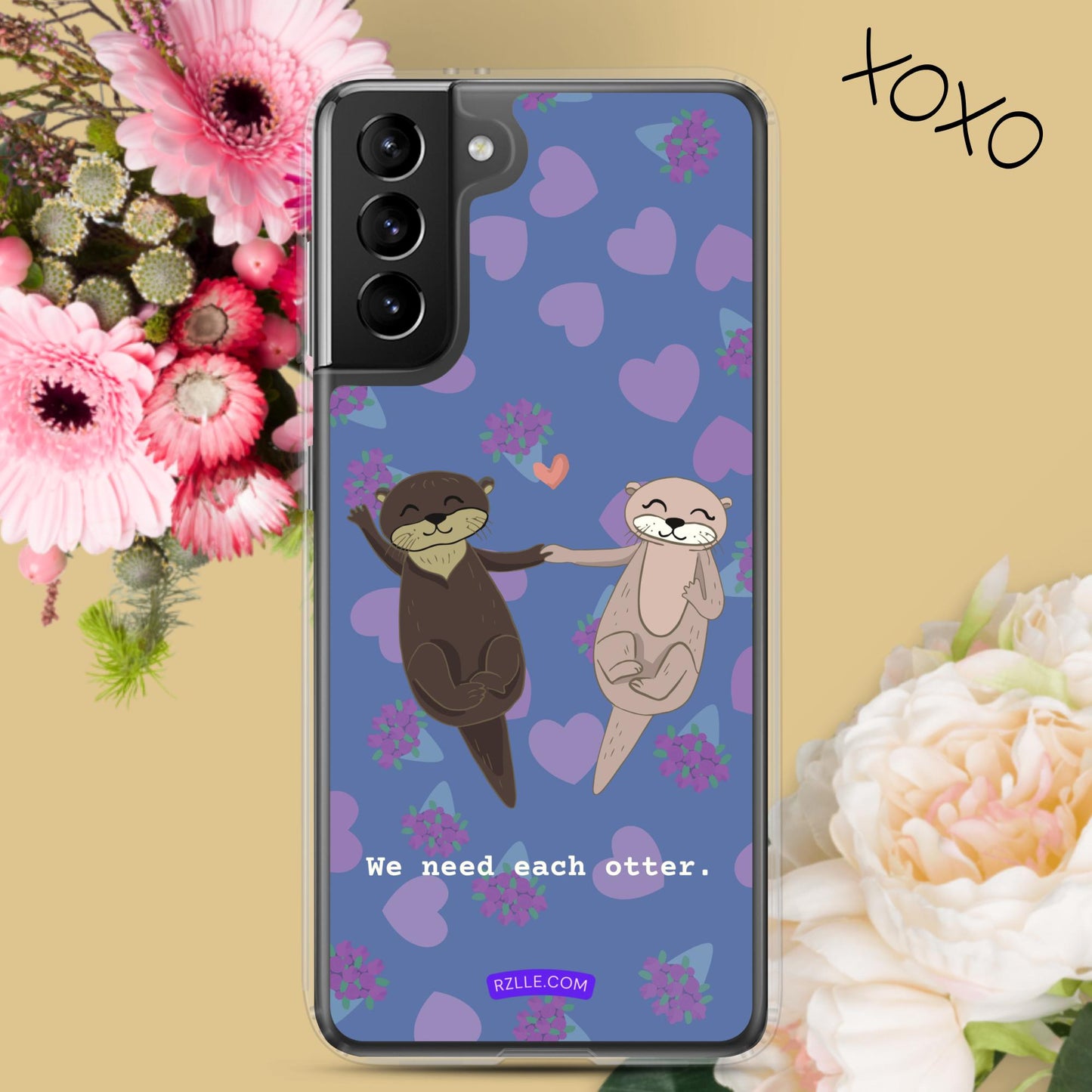 Cute Otter Samsung® Galaxy Clear Phone Case