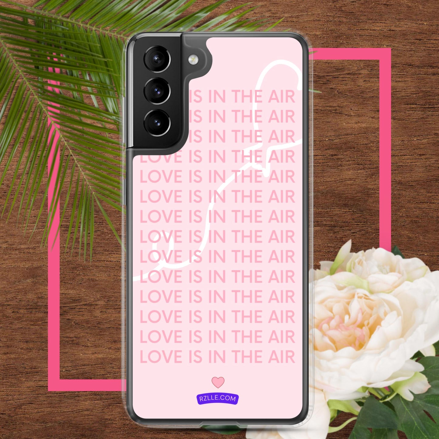 Love Is In The Air Samsung® Galaxy Clear Phone Case