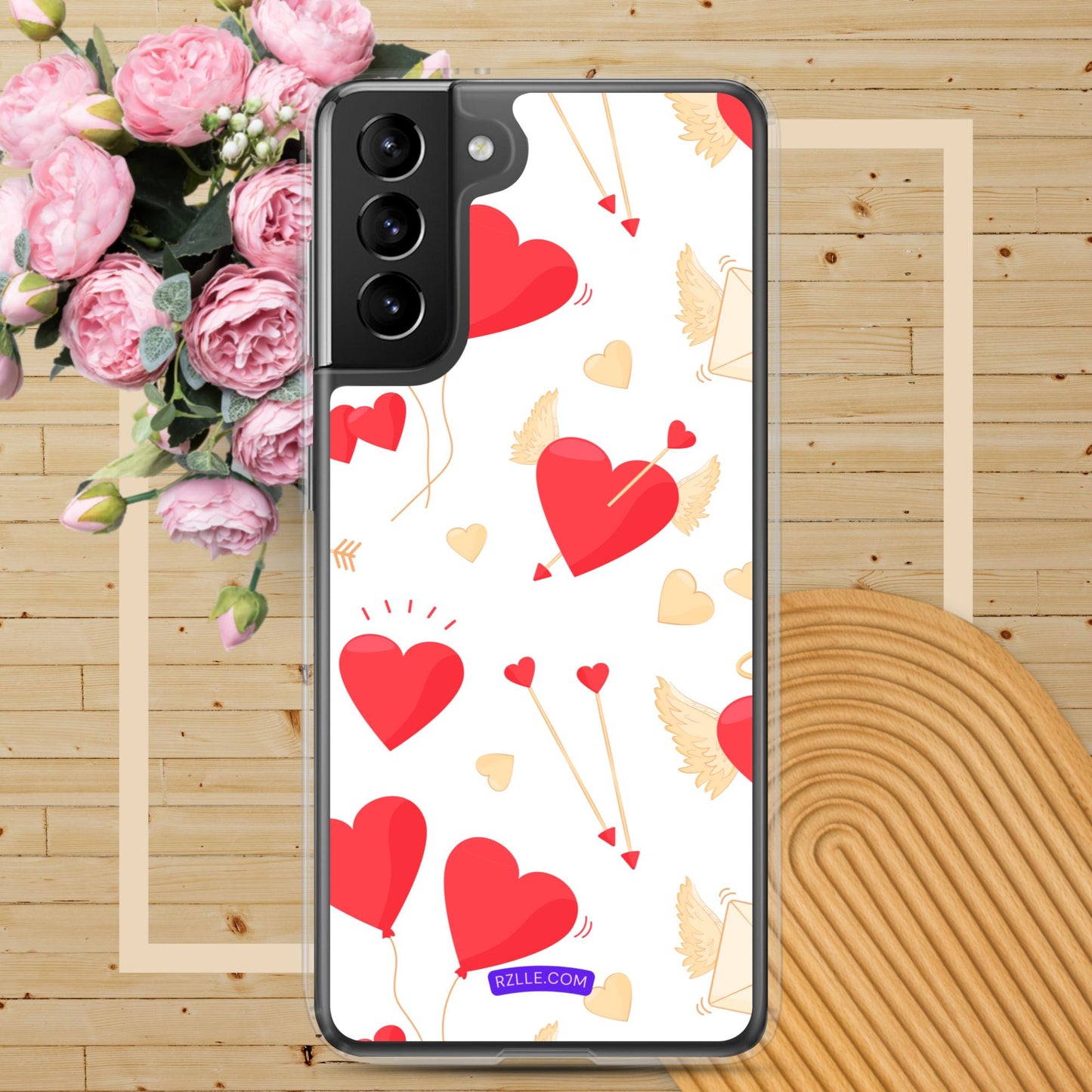 Hearts & Arrows Samsung® Galaxy Clear Phone Case