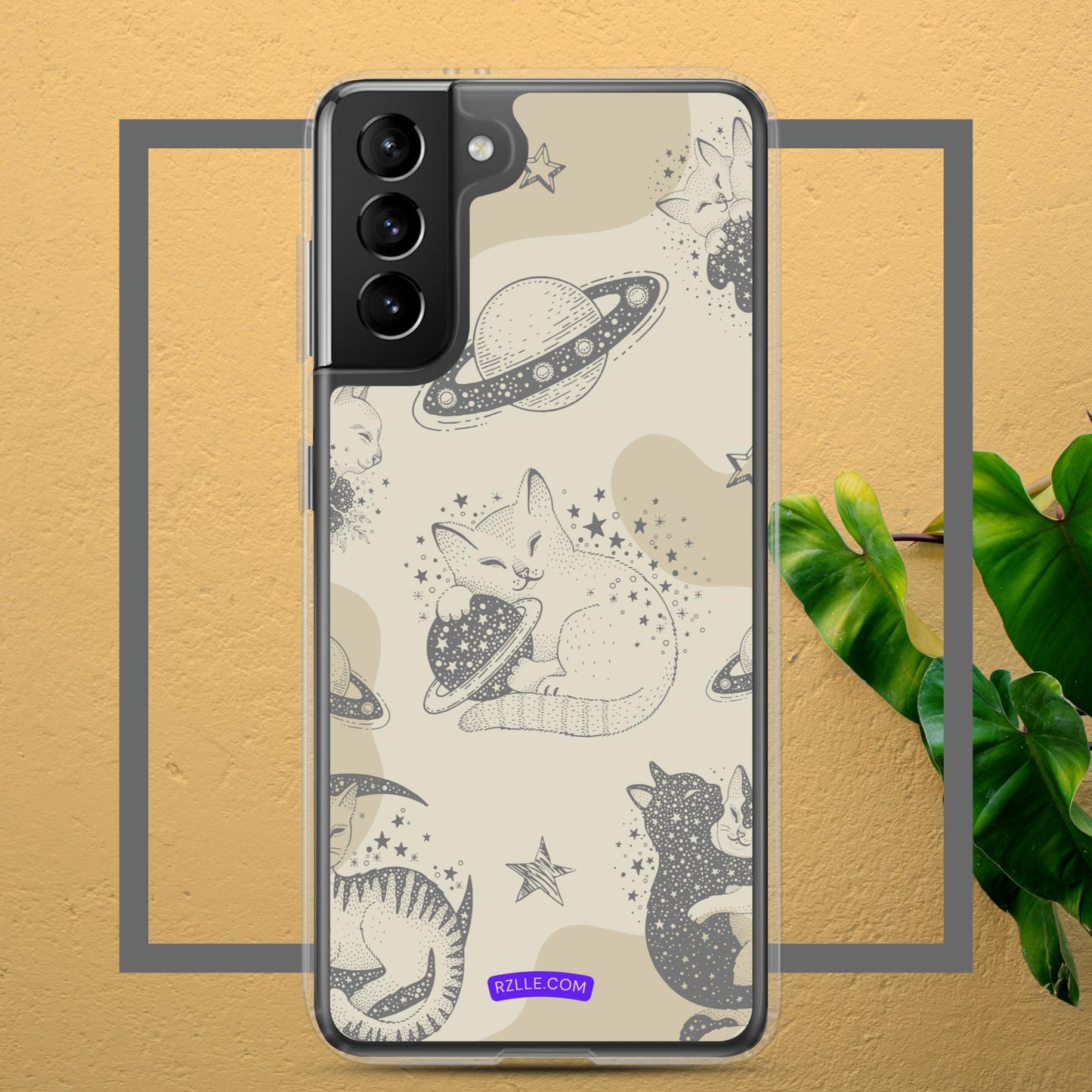 Galaxy Cats Samsung® Galaxy Clear Phone Case