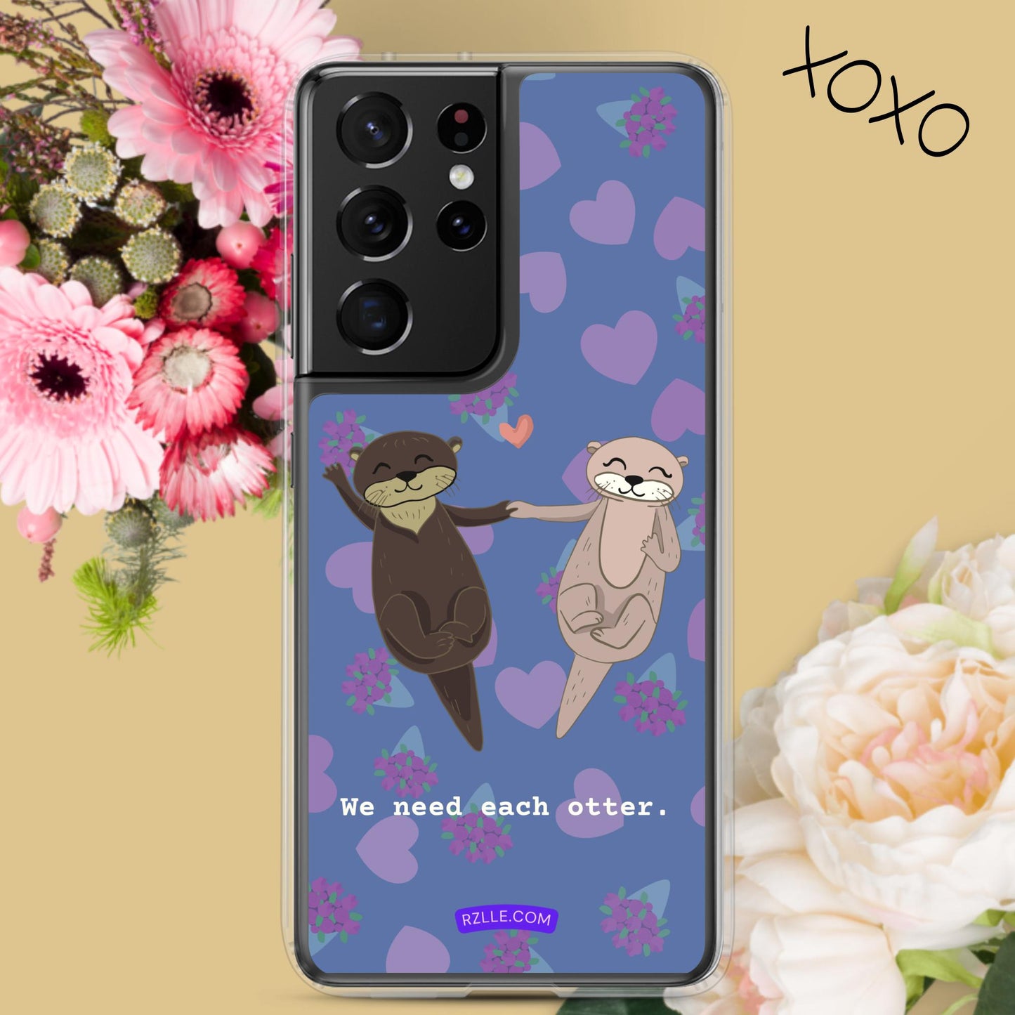 Cute Otter Samsung® Galaxy Clear Phone Case