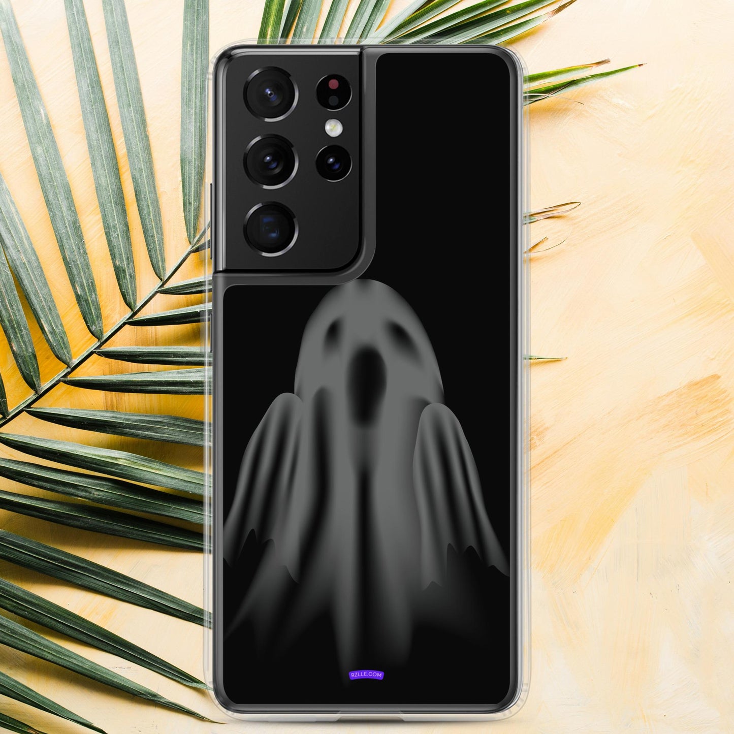 Scary Ghost Halloween Clear Case for Samsung®