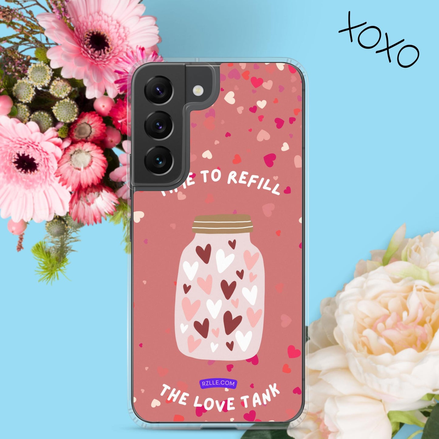 Jar Of Hearts Samsung® Galaxy Clear Phone Case