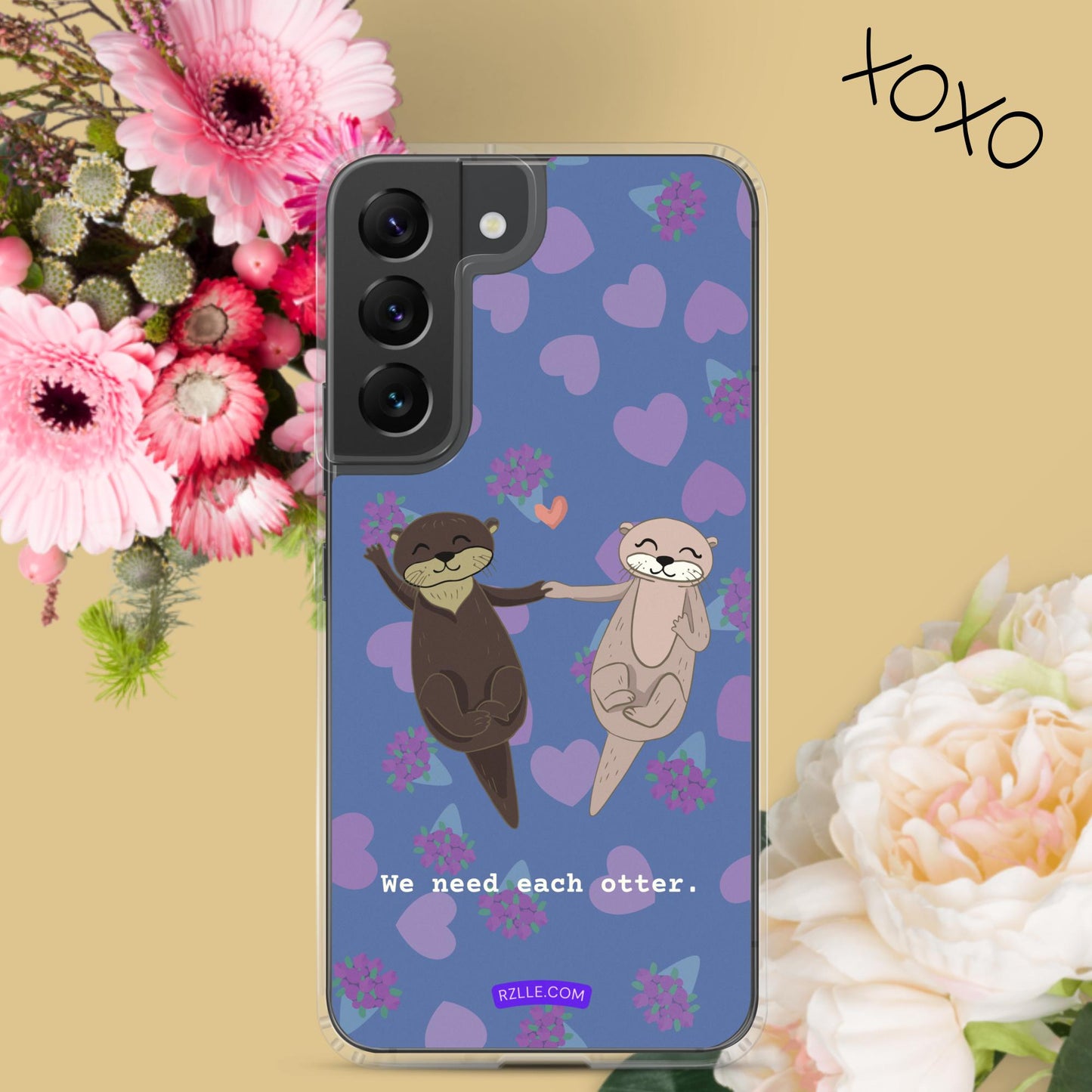 Cute Otter Samsung® Galaxy Clear Phone Case