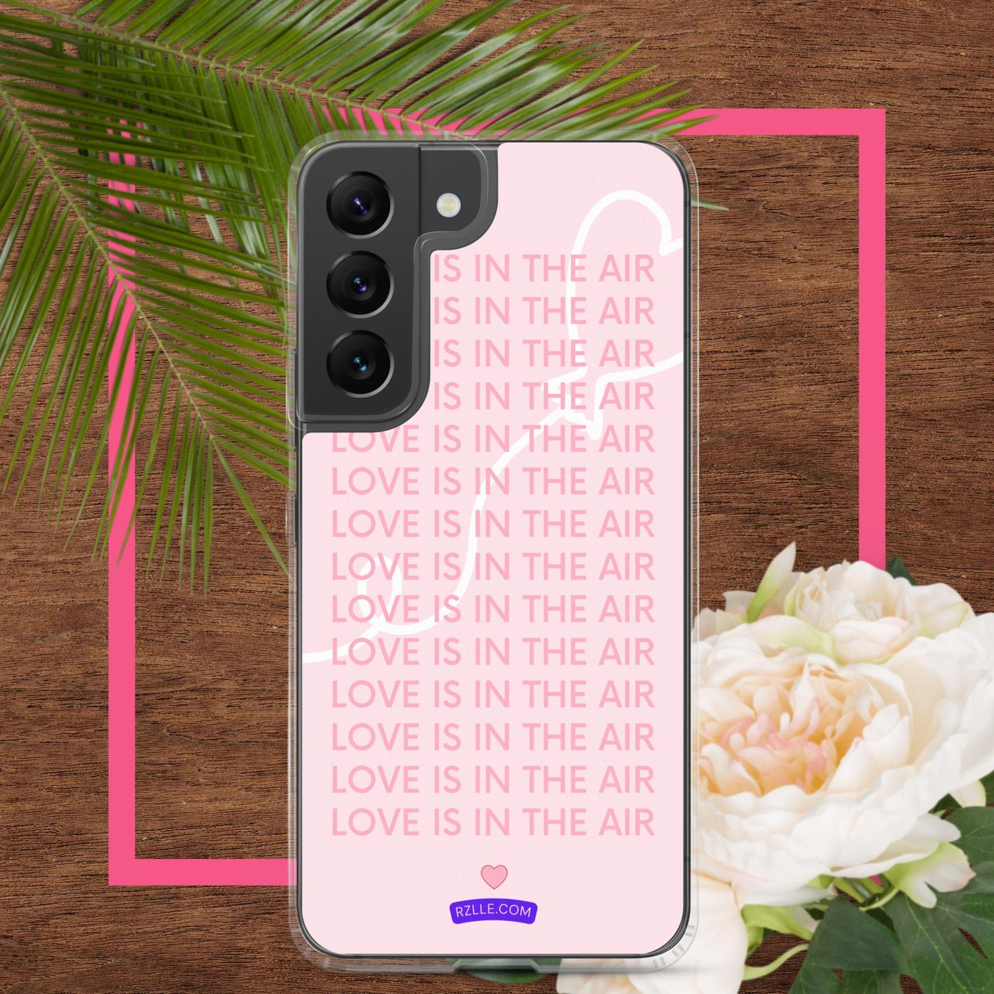 Love Is In The Air Samsung® Galaxy Clear Phone Case