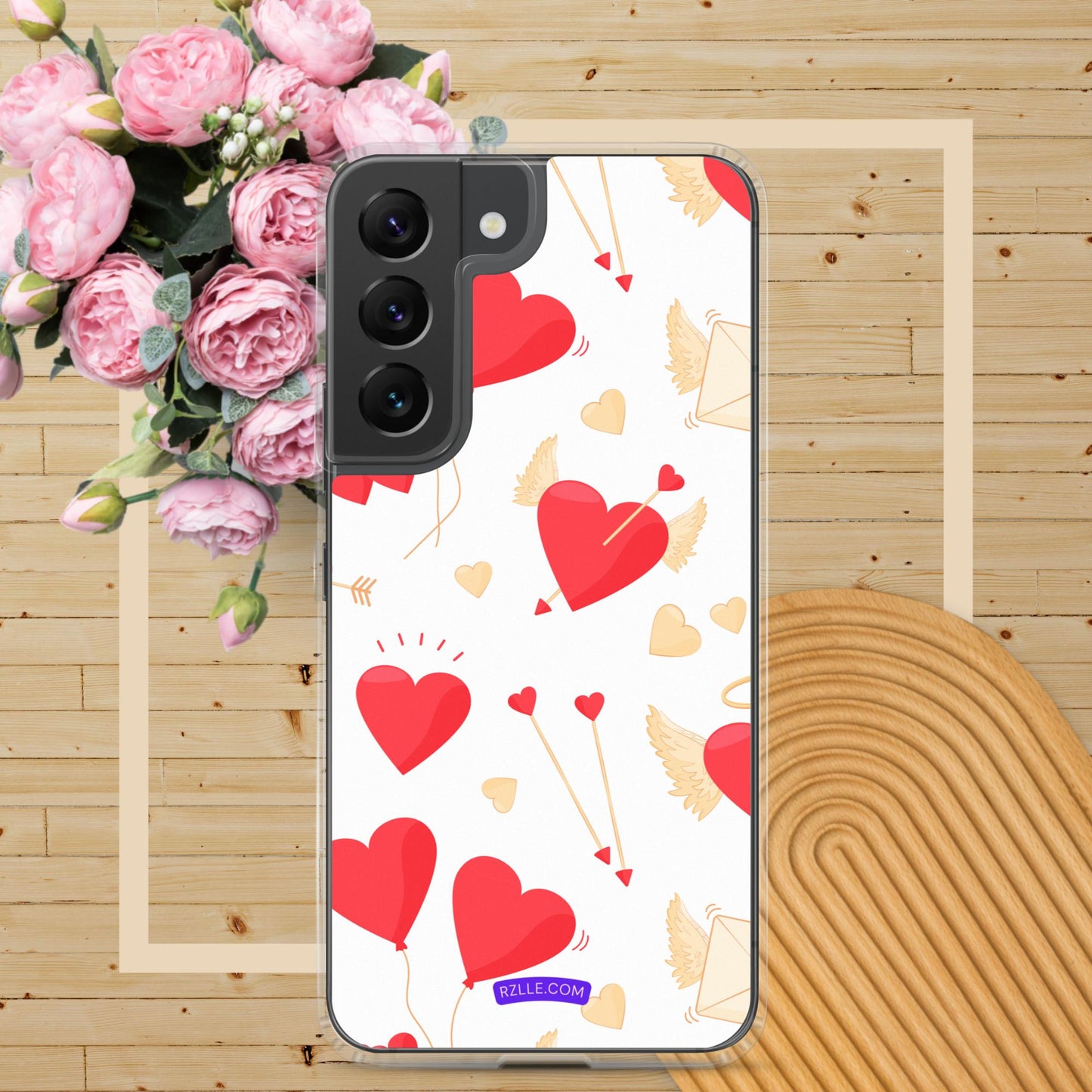 Hearts & Arrows Samsung® Galaxy Clear Phone Case