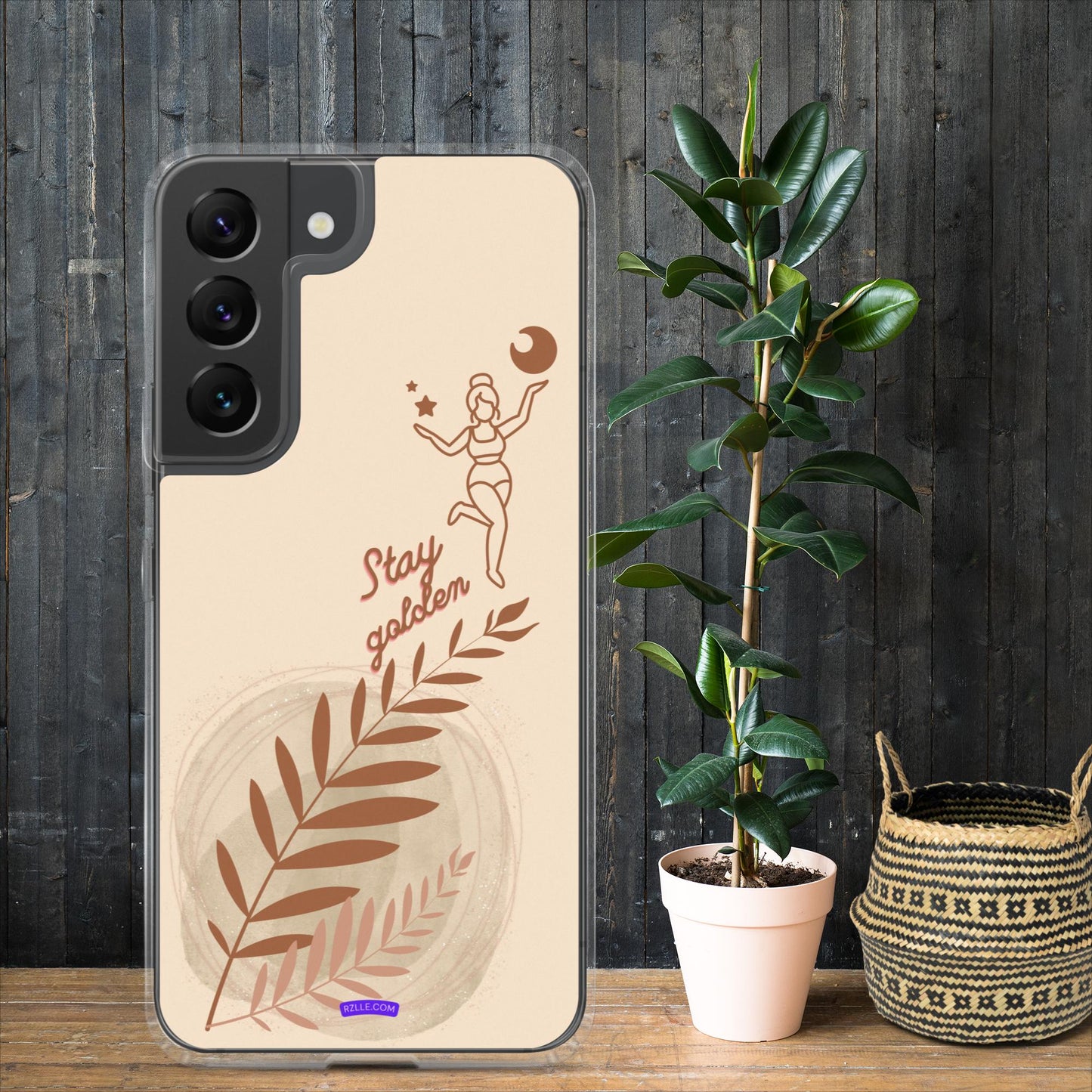 Boho Girl Clear Case for Samsung®