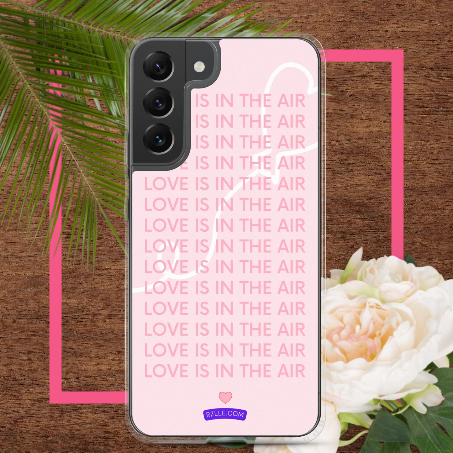 Love Is In The Air Samsung® Galaxy Clear Phone Case