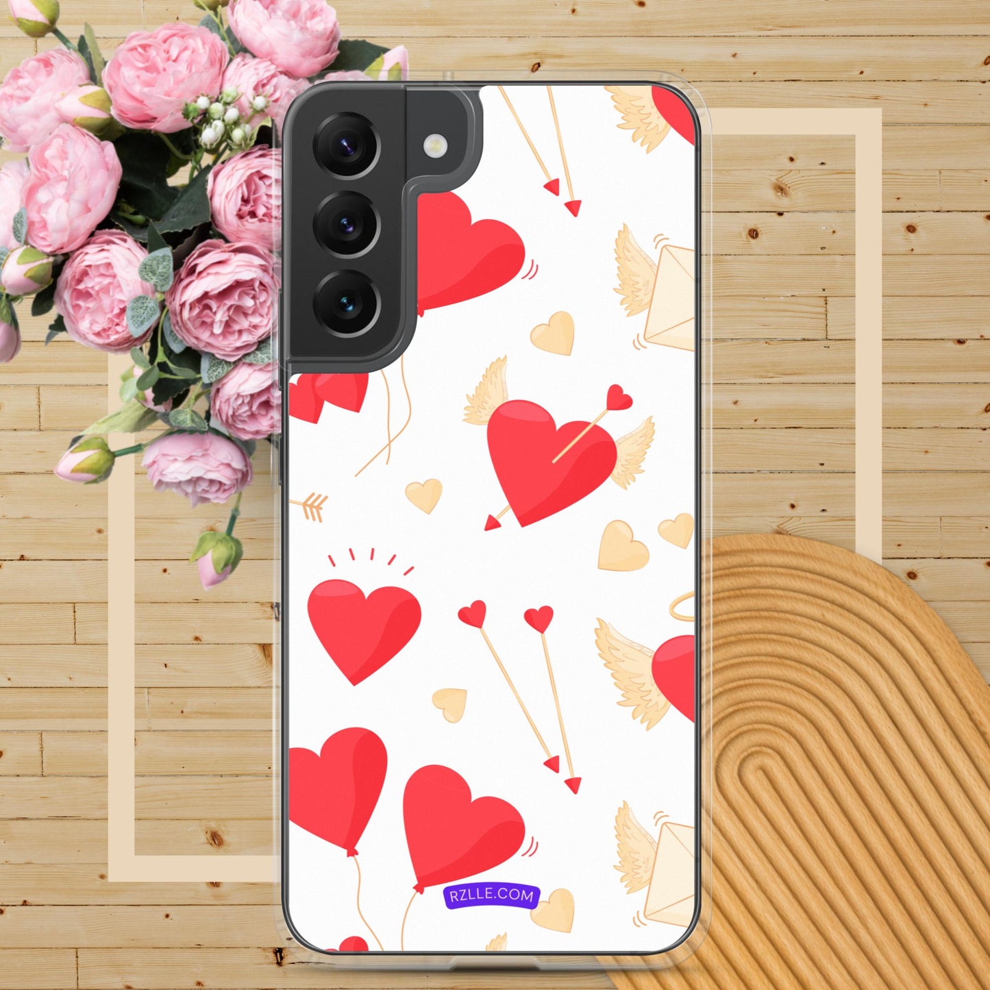 Hearts & Arrows Samsung® Galaxy Clear Phone Case