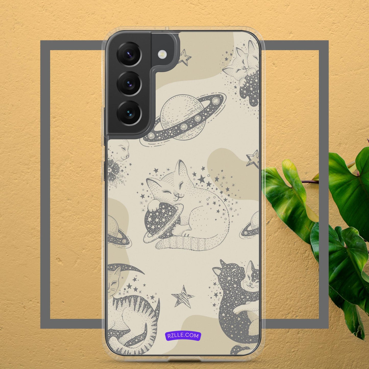 Galaxy Cats Samsung® Galaxy Clear Phone Case