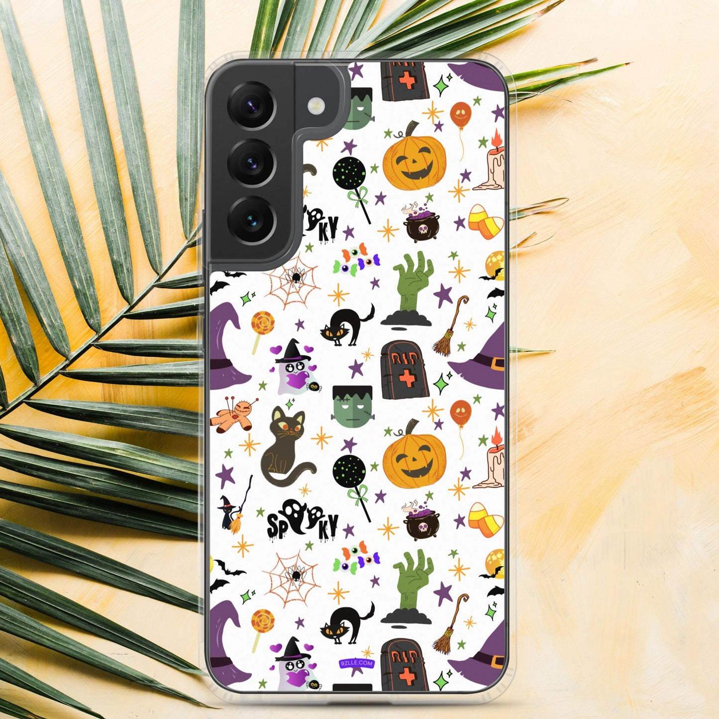 Cute & Spooky Halloween Clear Case for Samsung®