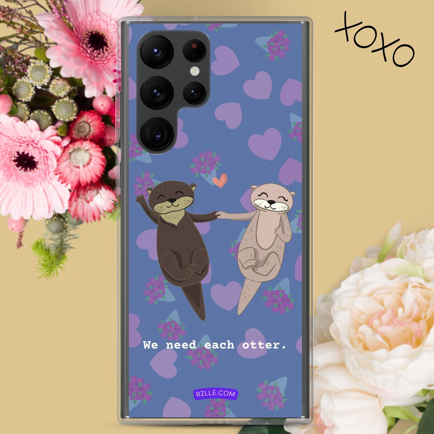 Cute Otter Samsung® Galaxy Clear Phone Case