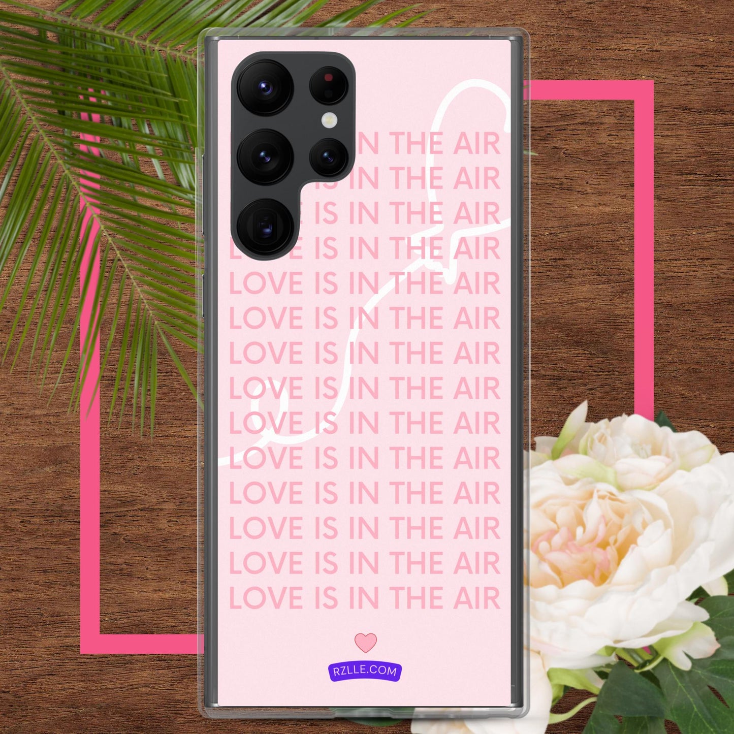 Love Is In The Air Samsung® Galaxy Clear Phone Case