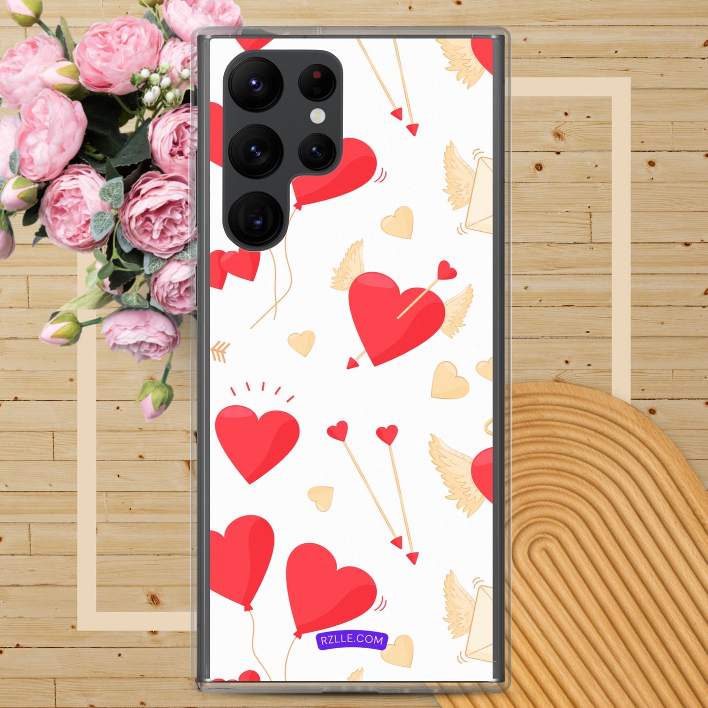 Hearts & Arrows Samsung® Galaxy Clear Phone Case