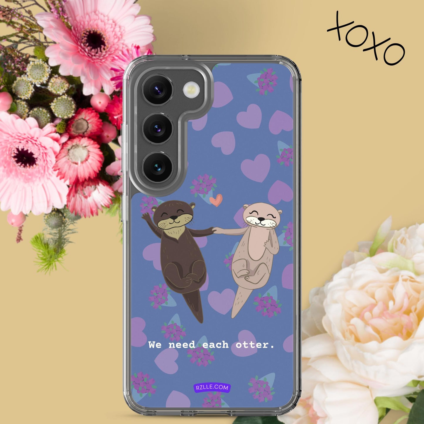 Cute Otter Samsung® Galaxy Clear Phone Case