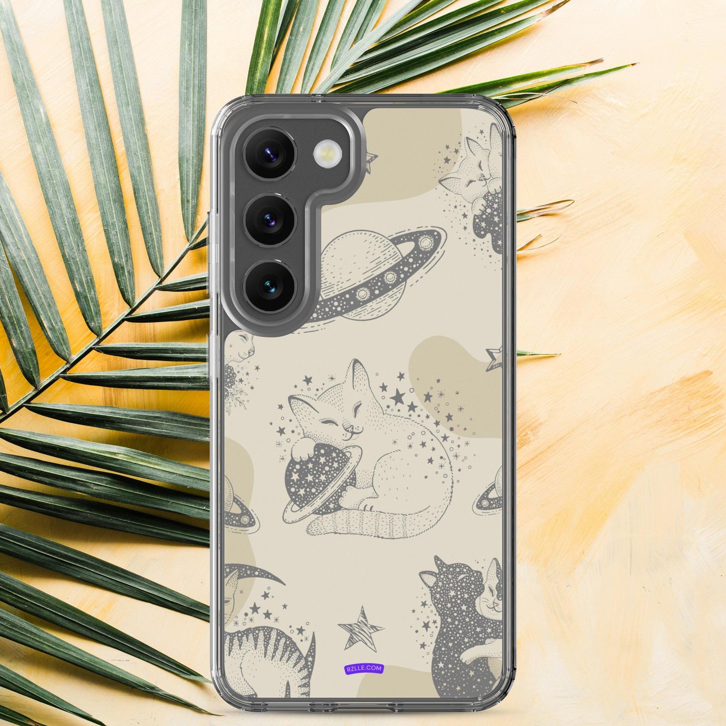 Galaxy Cats Samsung® Galaxy Clear Phone Case