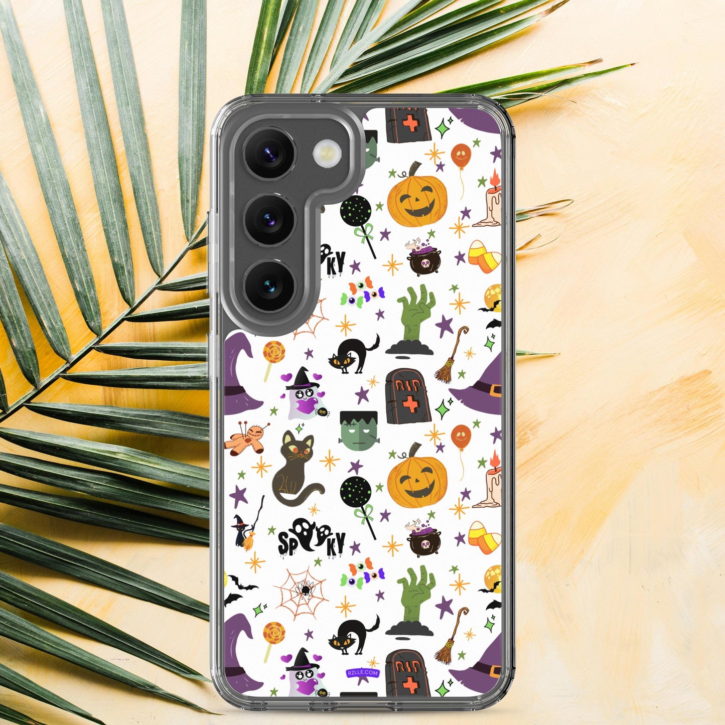 Cute & Spooky Halloween Clear Case for Samsung®