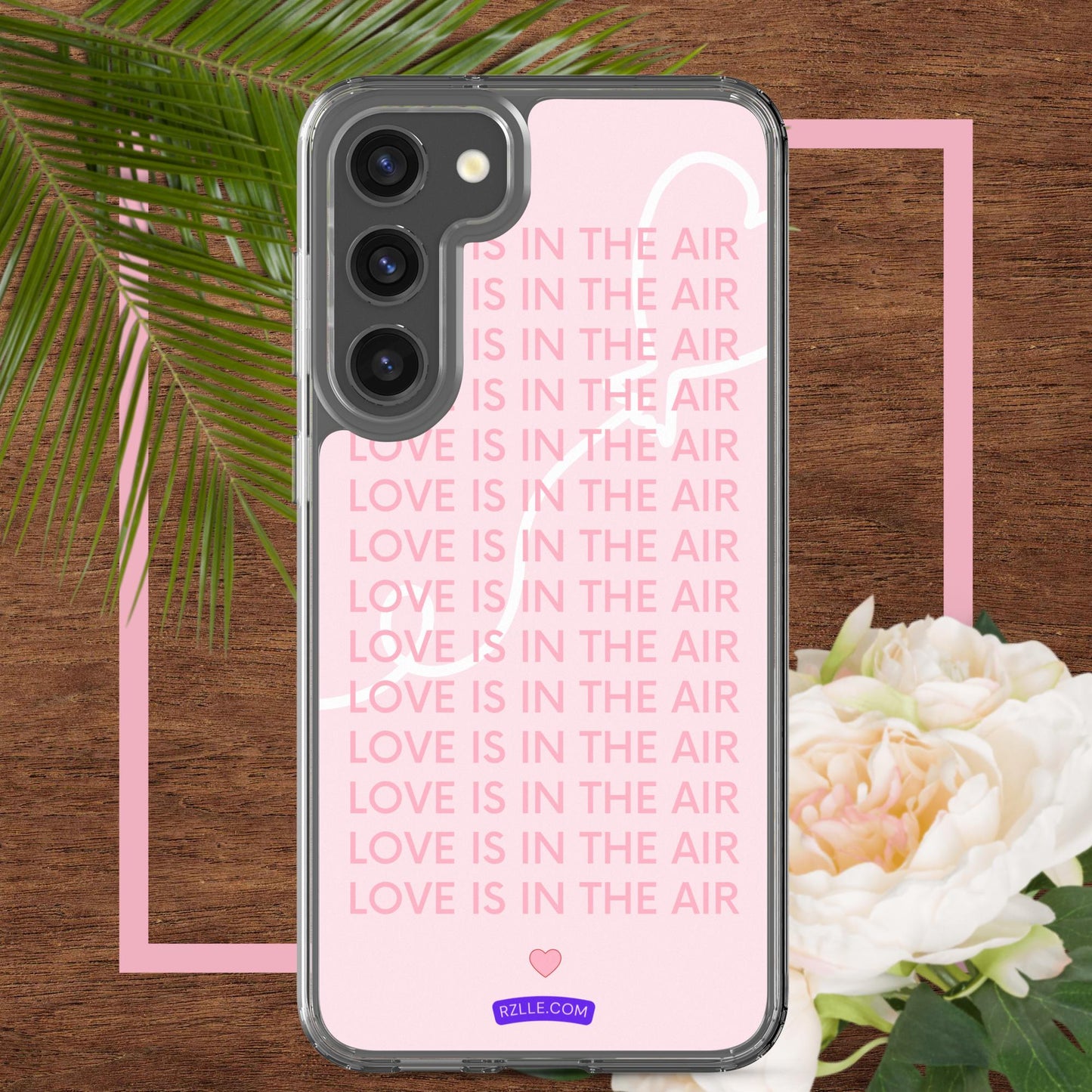 Love Is In The Air Samsung® Galaxy Clear Phone Case