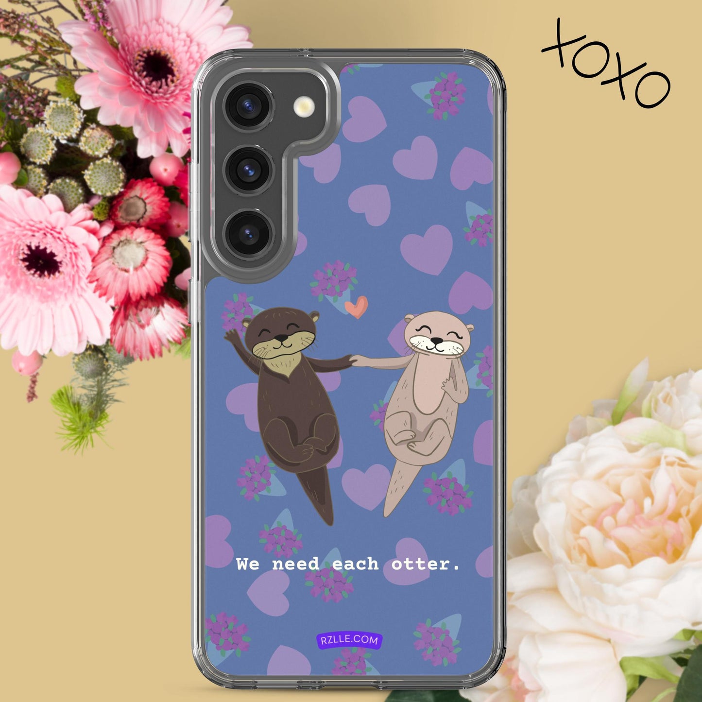 Cute Otter Samsung® Galaxy Clear Phone Case