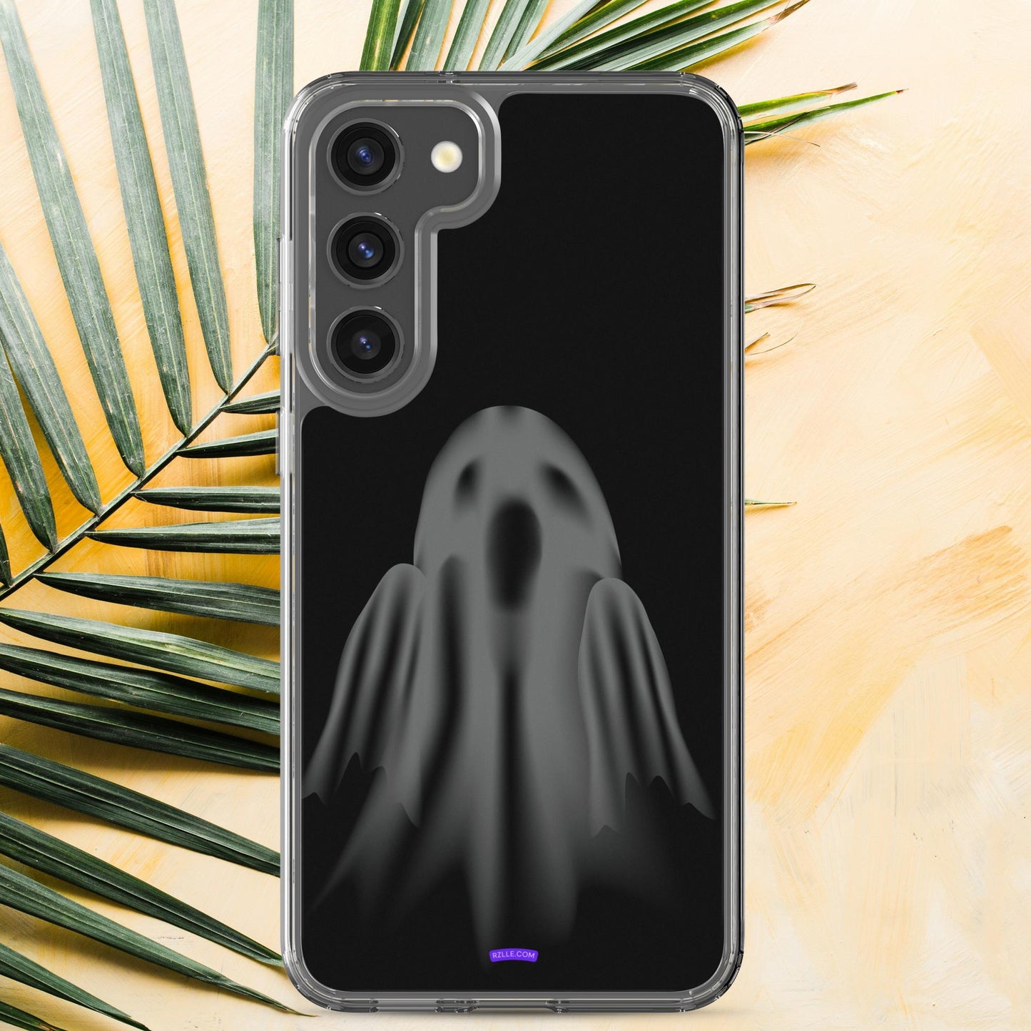 Scary Ghost Halloween Clear Case for Samsung®