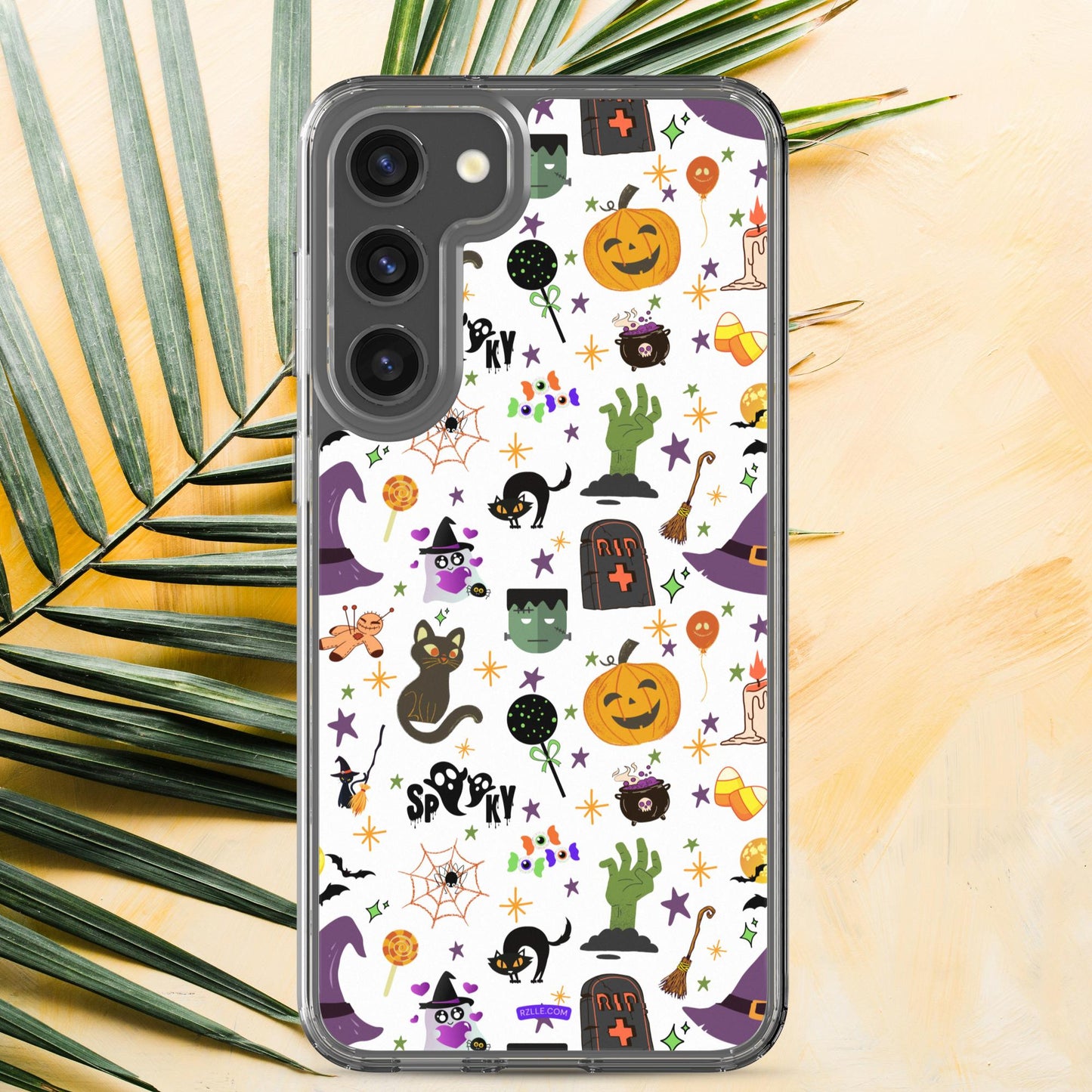 Cute & Spooky Halloween Clear Case for Samsung®