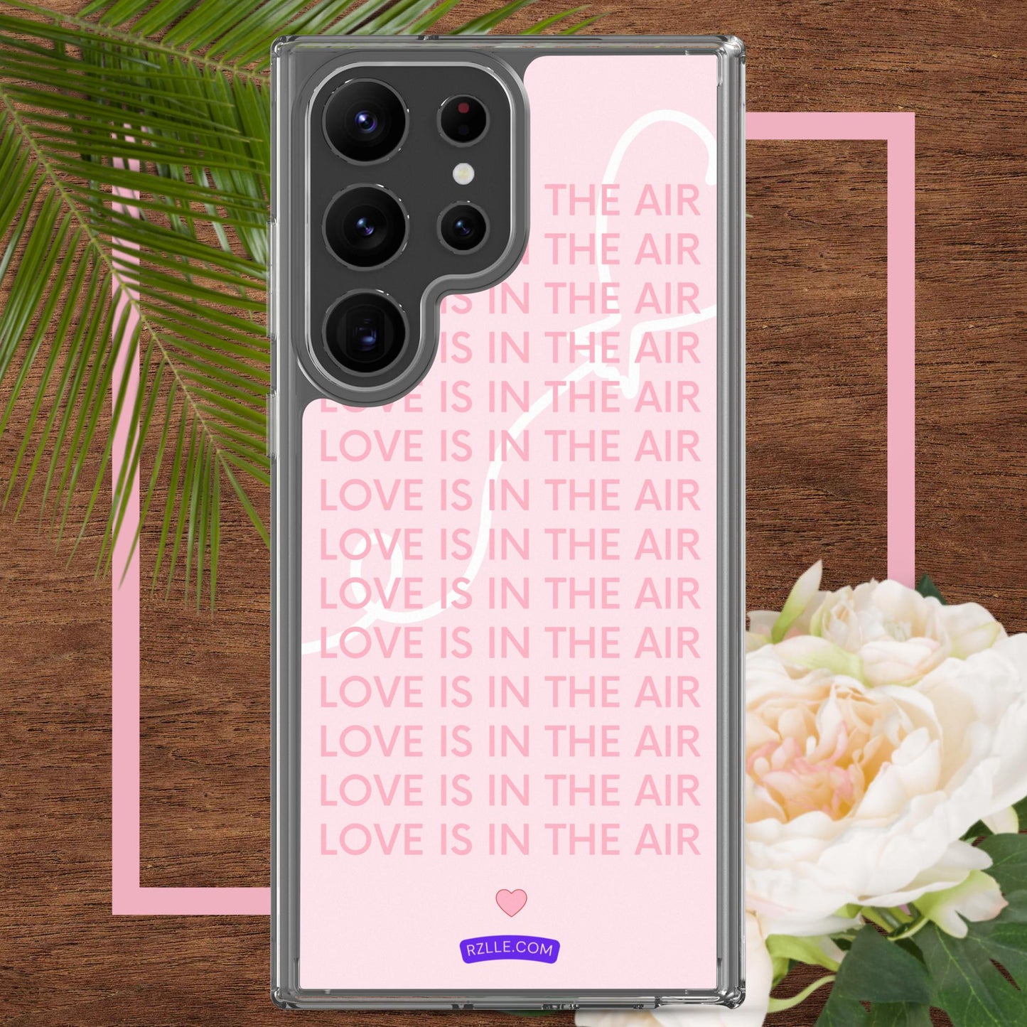 Love Is In The Air Samsung® Galaxy Clear Phone Case