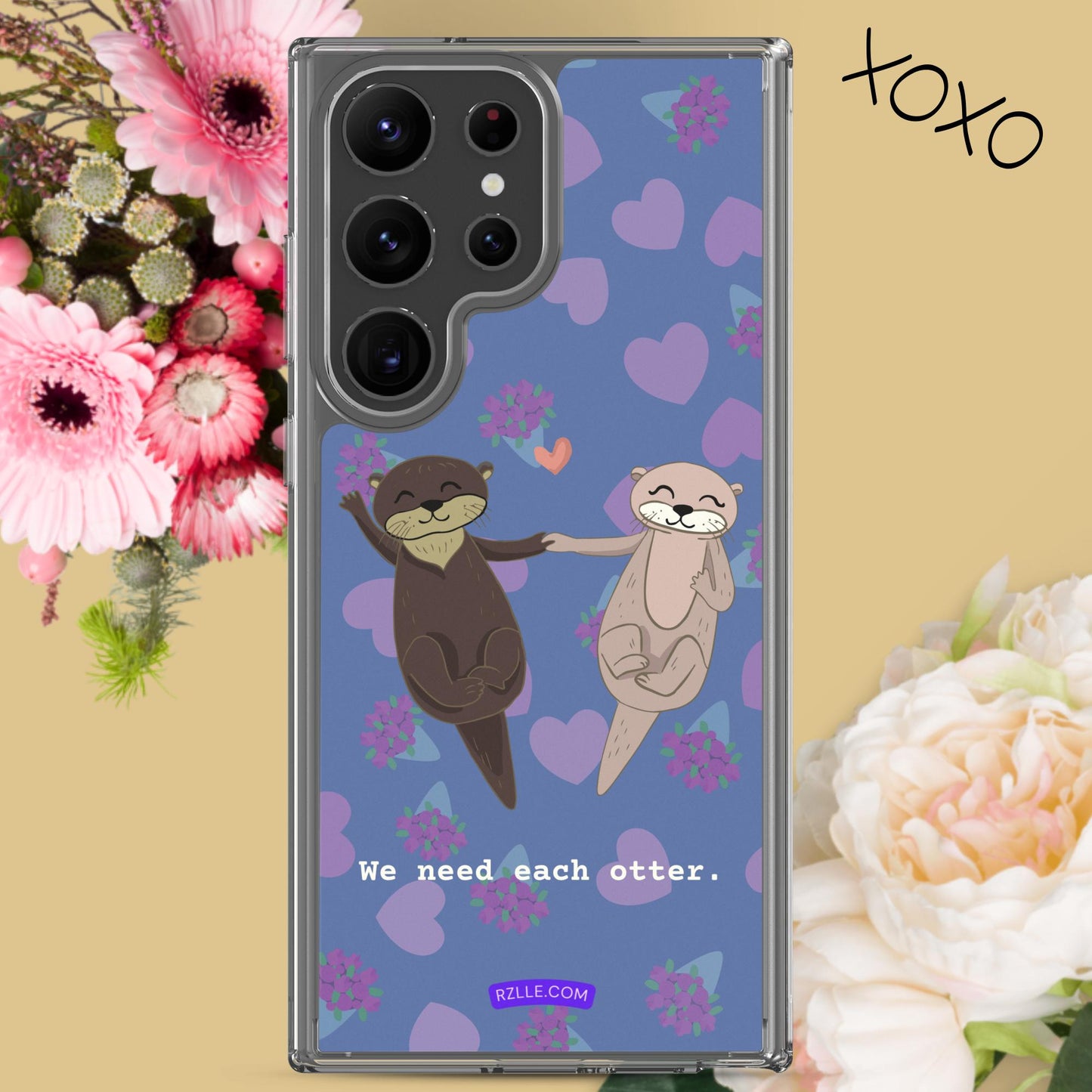 Cute Otter Samsung® Galaxy Clear Phone Case