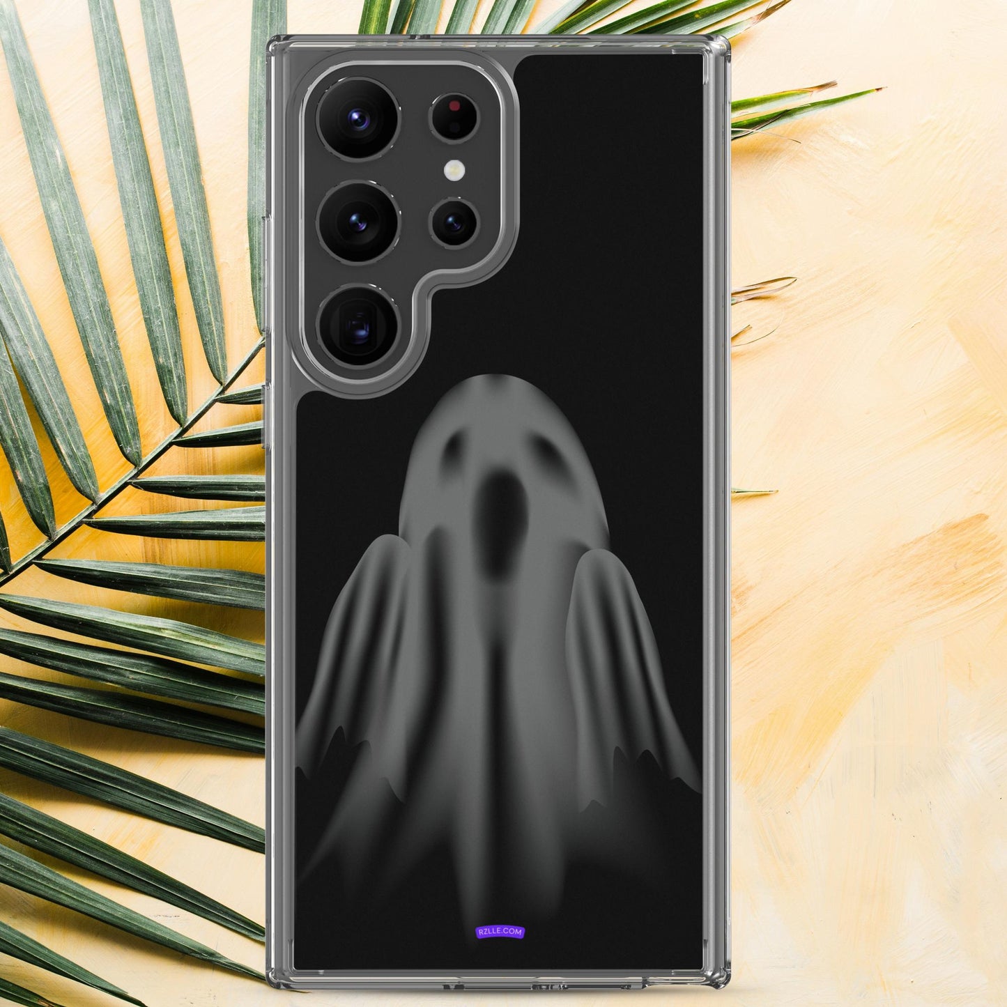 Scary Ghost Halloween Clear Case for Samsung®