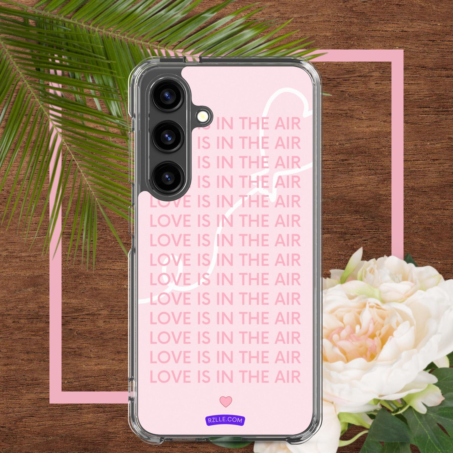 Love Is In The Air Samsung® Galaxy Clear Phone Case