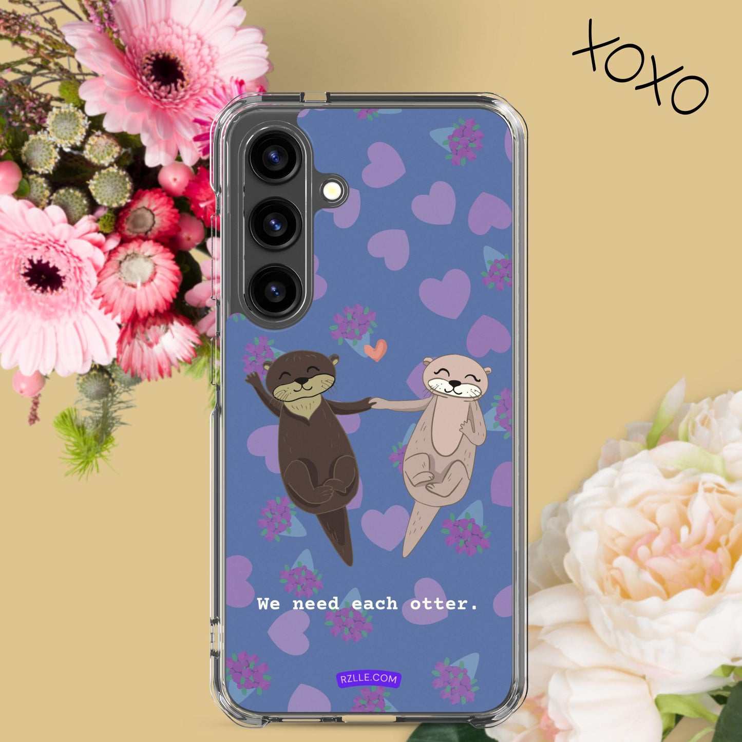 Cute Otter Samsung® Galaxy Clear Phone Case