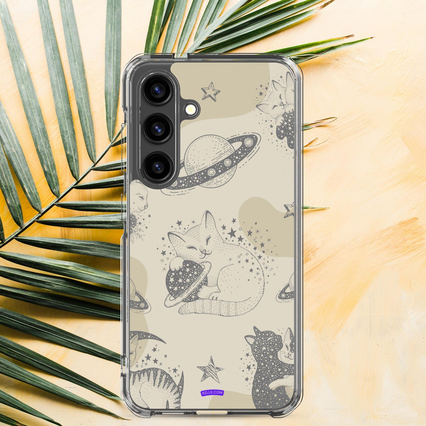 Galaxy Cats Samsung® Galaxy Clear Phone Case