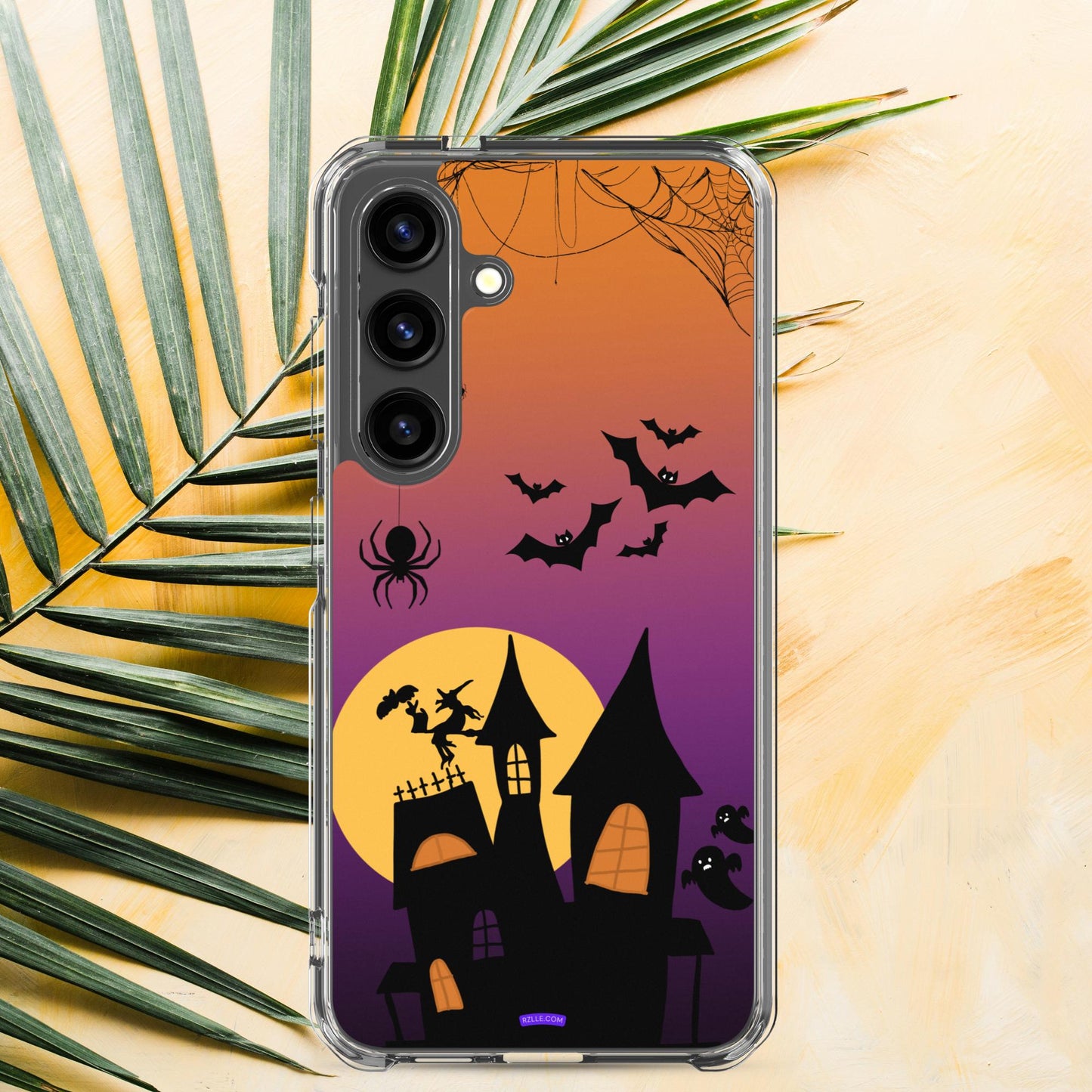 Scary Haunted House Halloween Clear Case for Samsung®