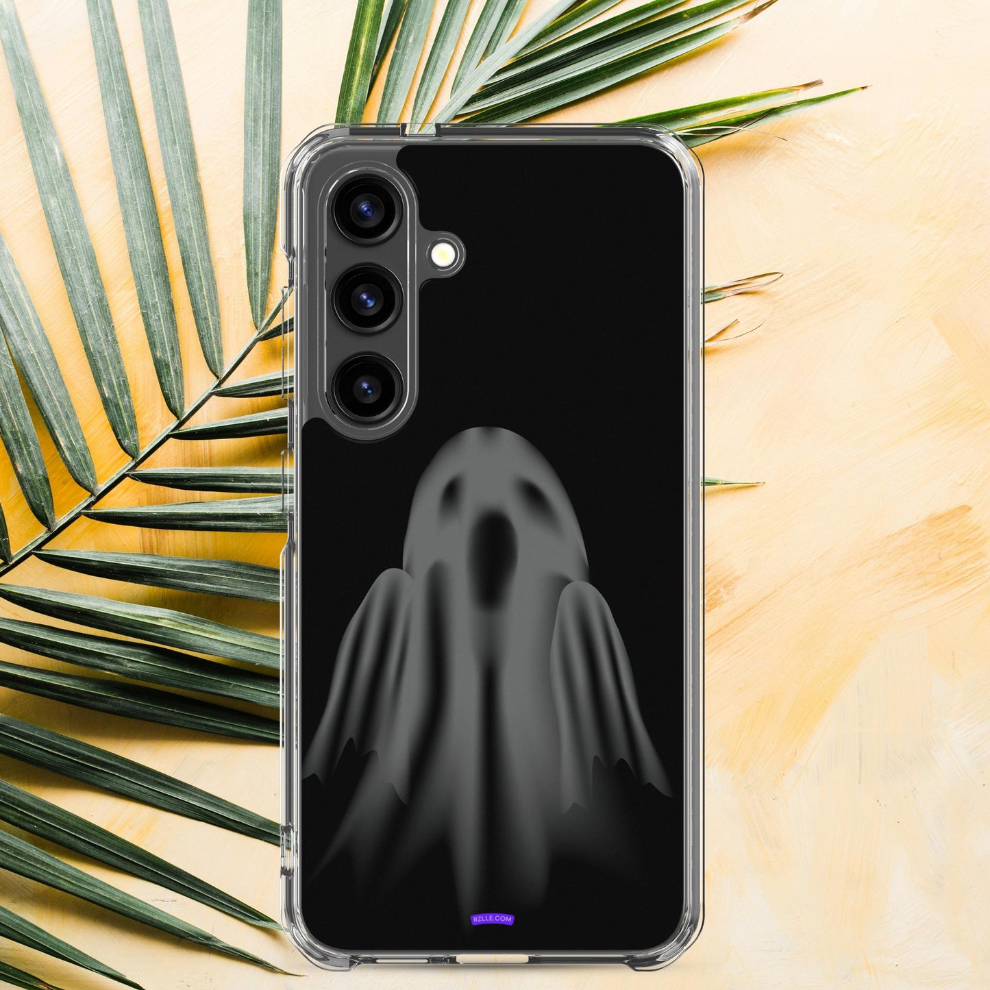 Scary Ghost Halloween Clear Case for Samsung®