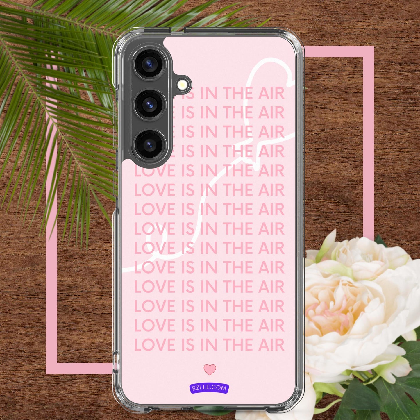 Love Is In The Air Samsung® Galaxy Clear Phone Case