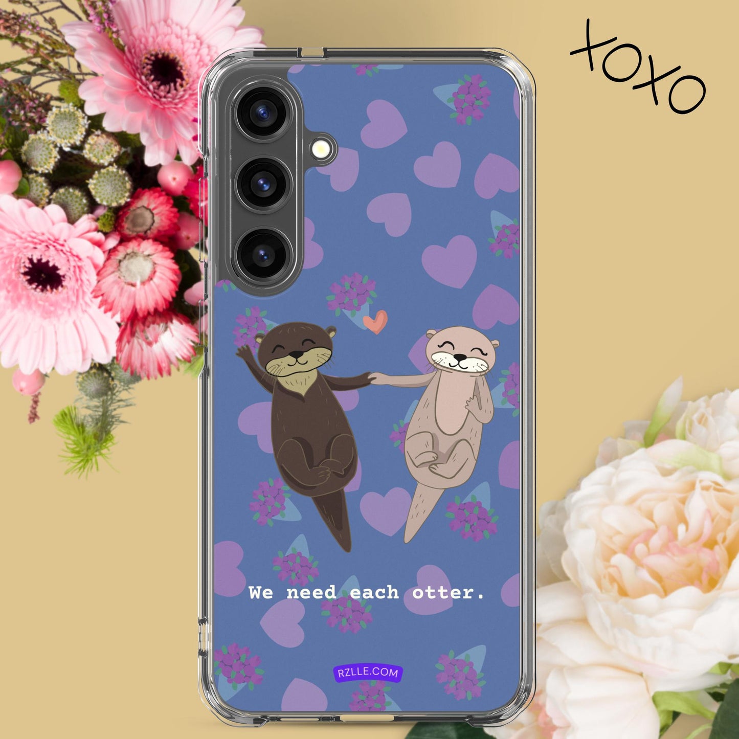 Cute Otter Samsung® Galaxy Clear Phone Case