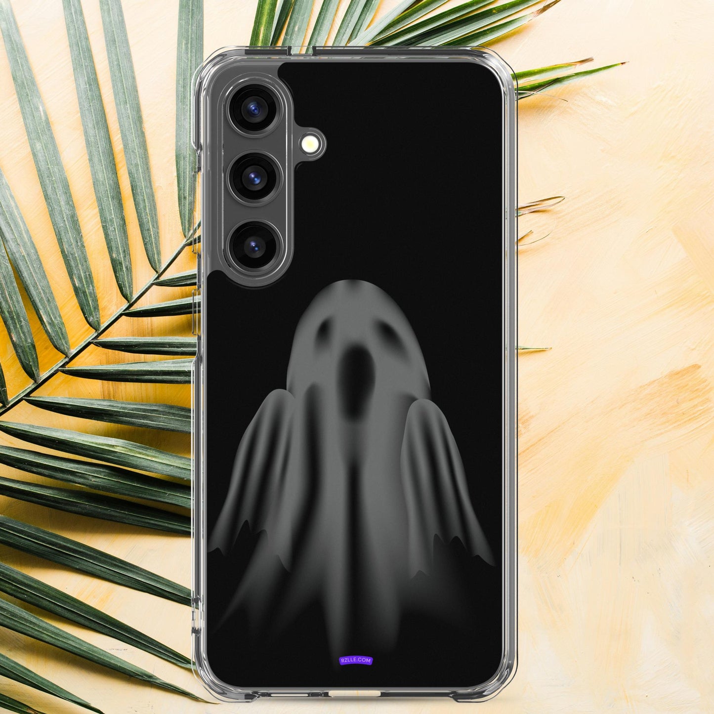 Scary Ghost Halloween Clear Case for Samsung®