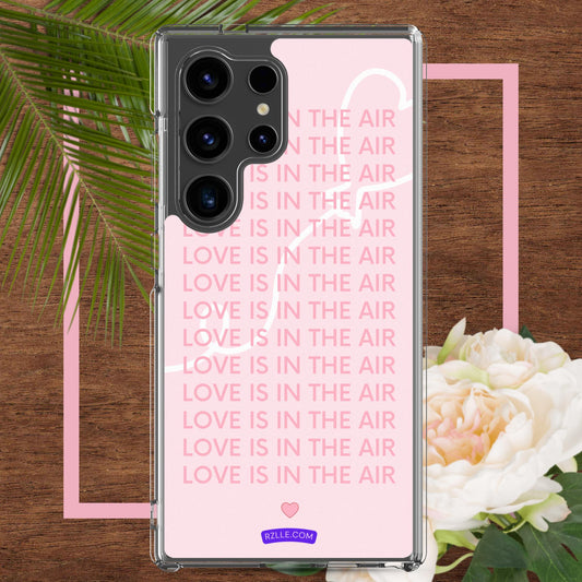 Love Is In The Air Samsung® Galaxy Clear Phone Case