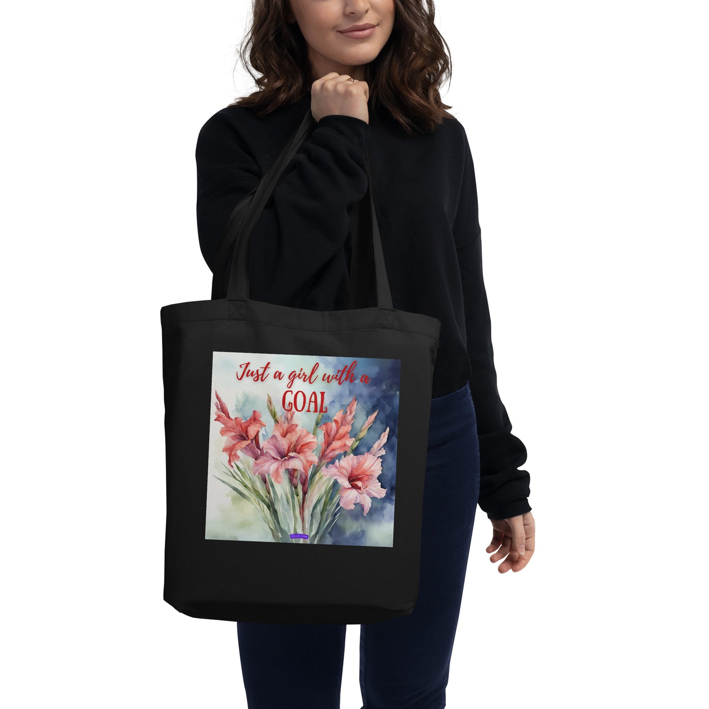 Just A Girl With A Goal Eco Tote Bag