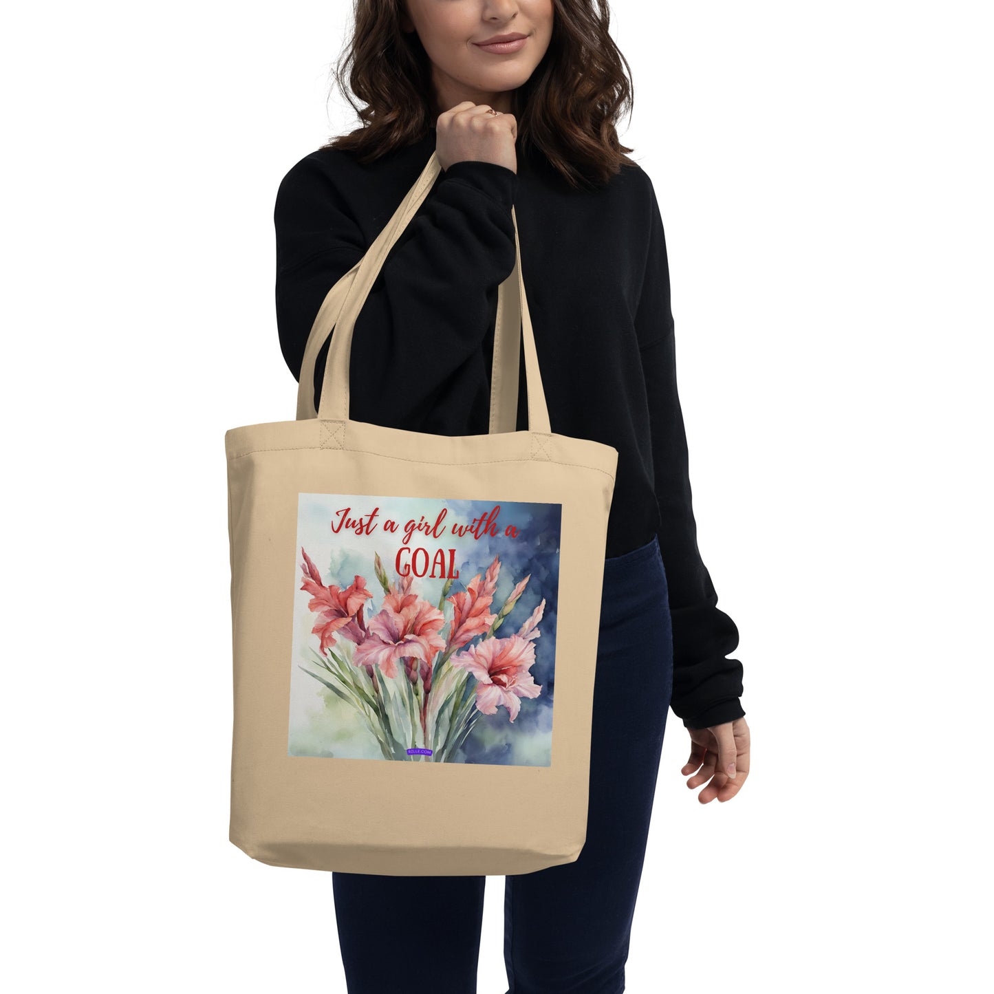 Just A Girl With A Goal Eco Tote Bag