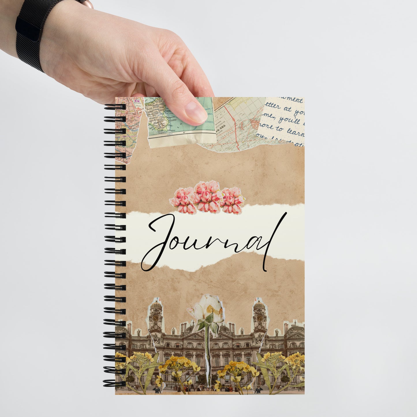 Journal Vintage Spiral notebook