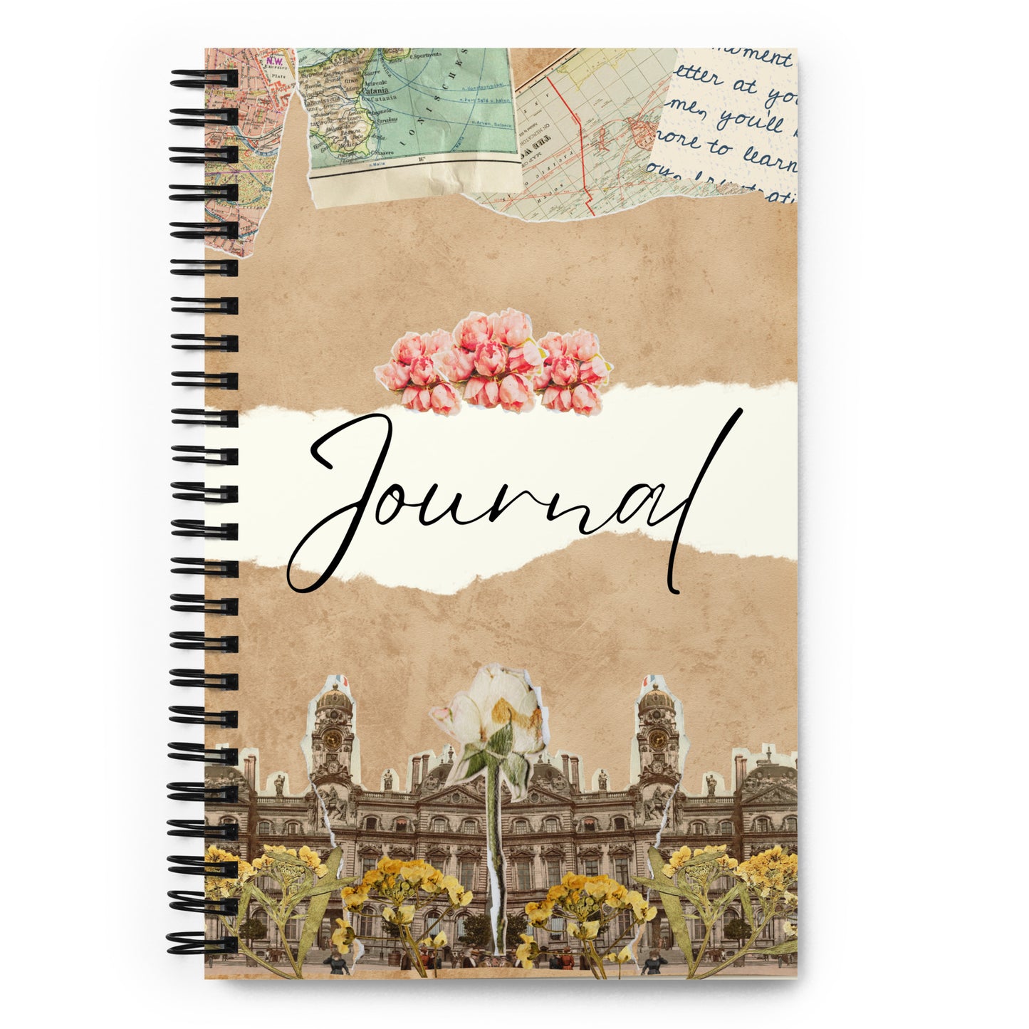 Journal Vintage Spiral notebook