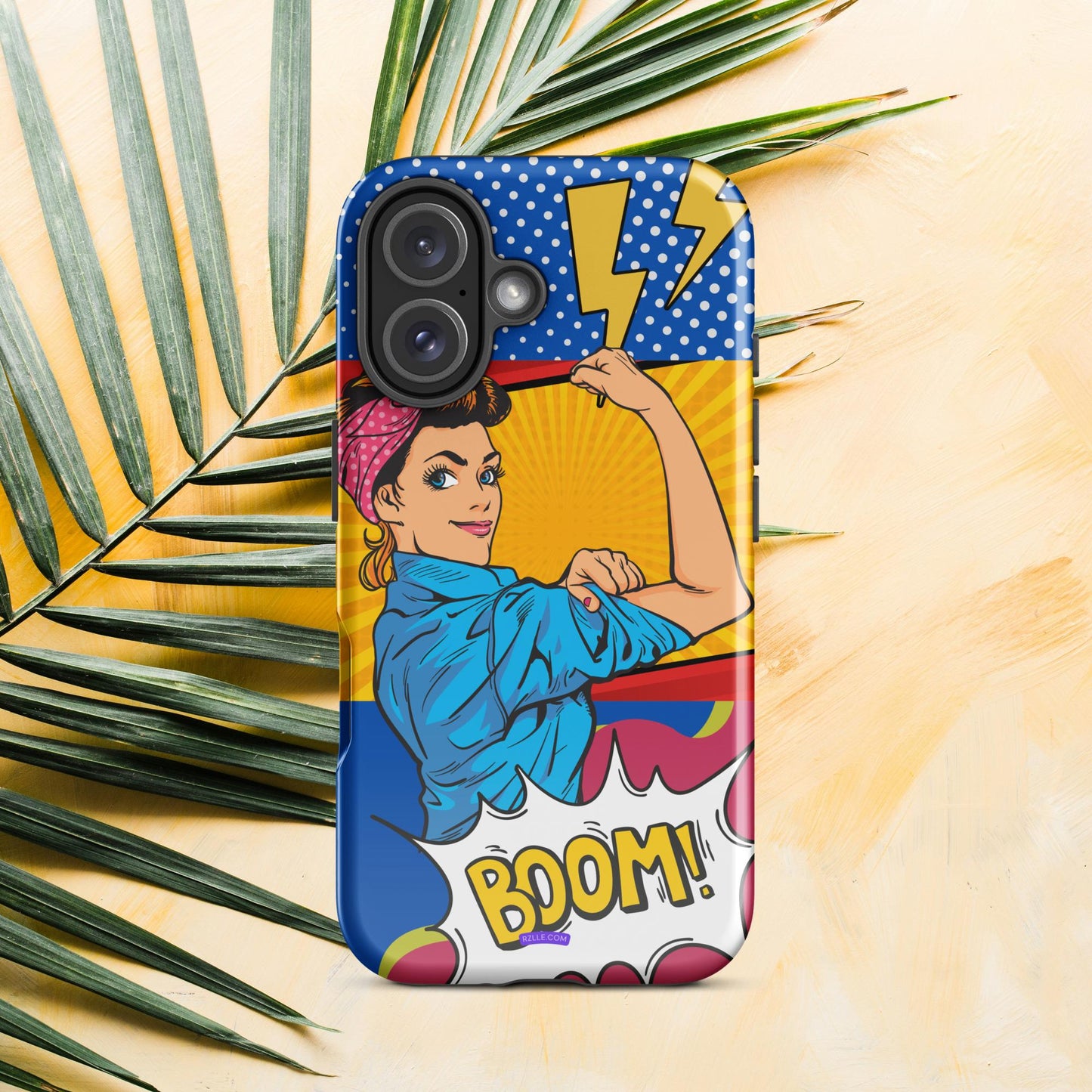 Pop Art Strong Woman Tough Case for iPhone®