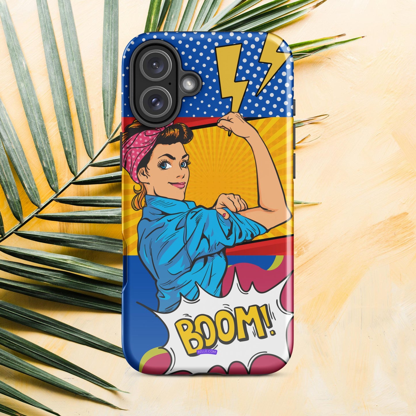 Pop Art Strong Woman Tough Case for iPhone®