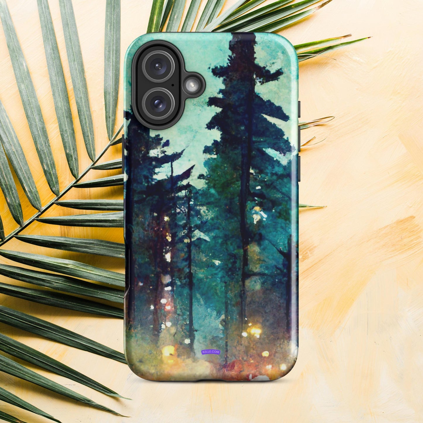 Into The Woods Watercolor Tough Case for iPhone®