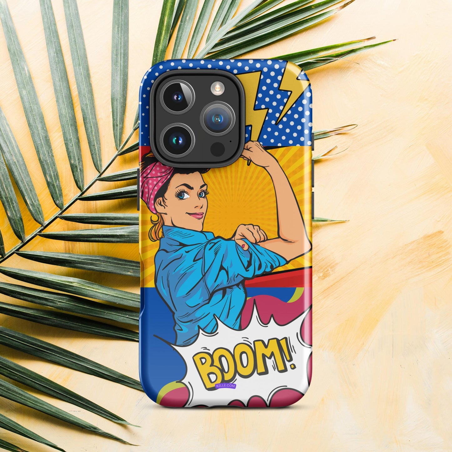 Pop Art Strong Woman Tough Case for iPhone®