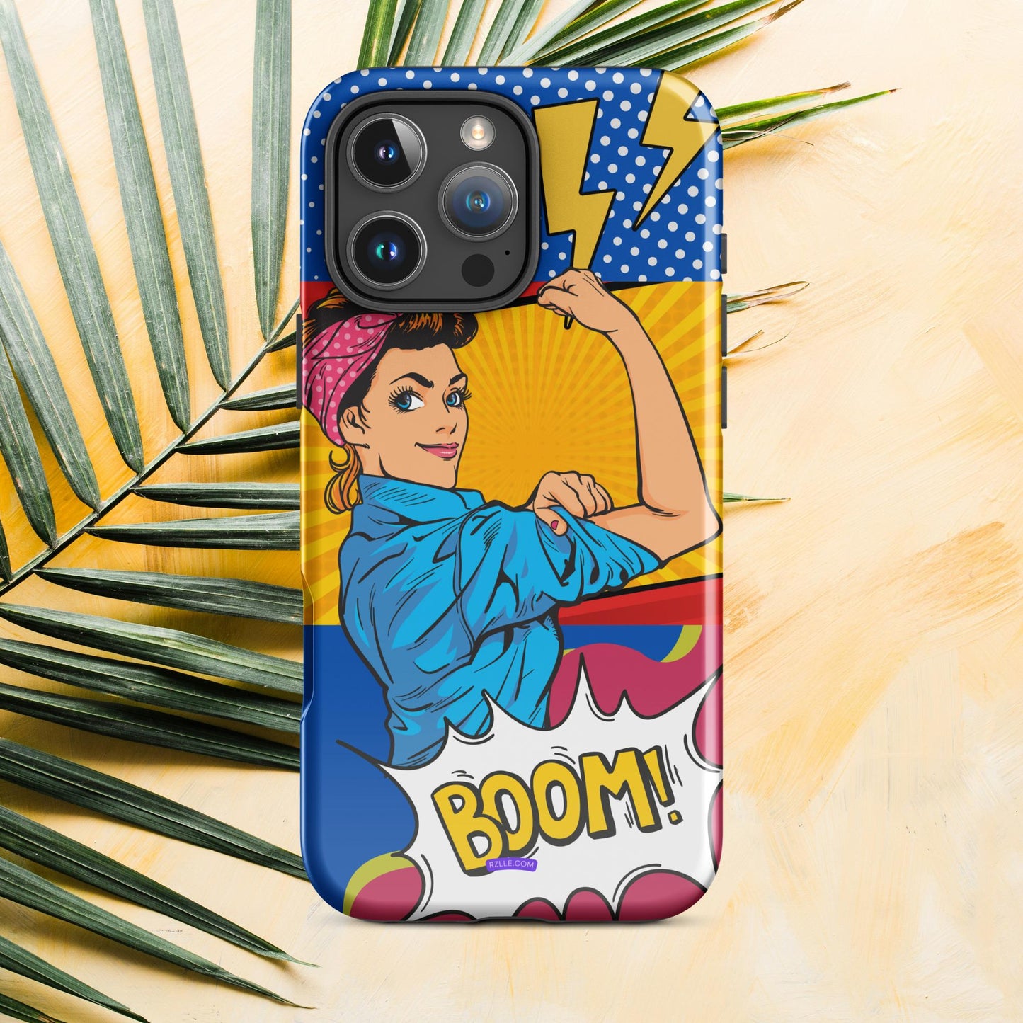 Pop Art Strong Woman Tough Case for iPhone®